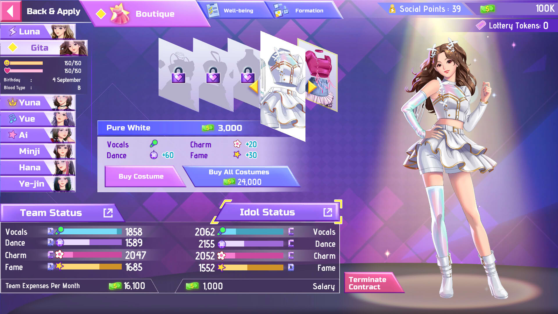 Screenshot for K-Pop Idol Stories: Road to Debut