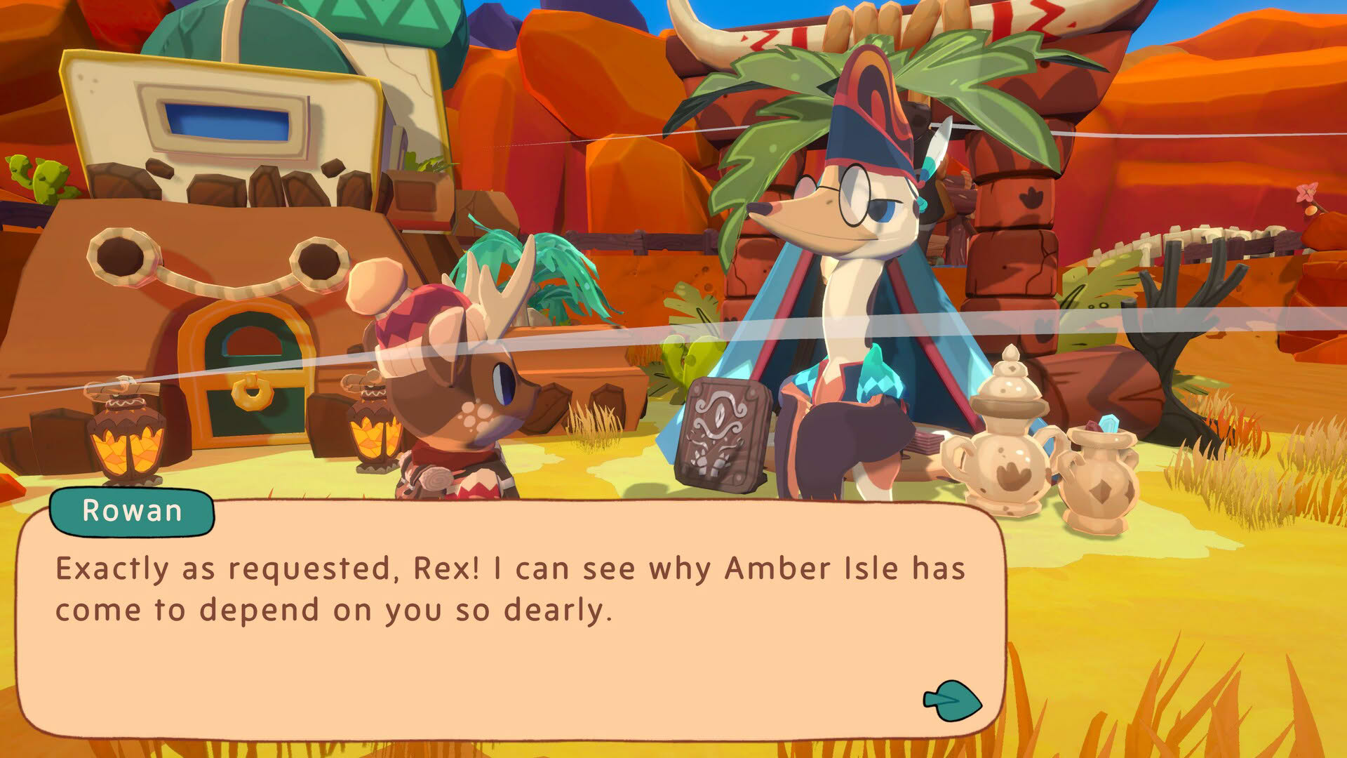 Screenshot for Amber Isle