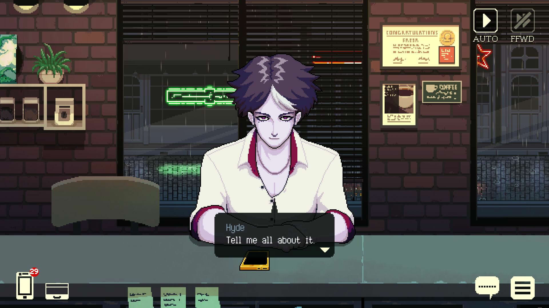 Screenshot for Coffee Talk: Episode 2 - Hibiscus & Butterfly