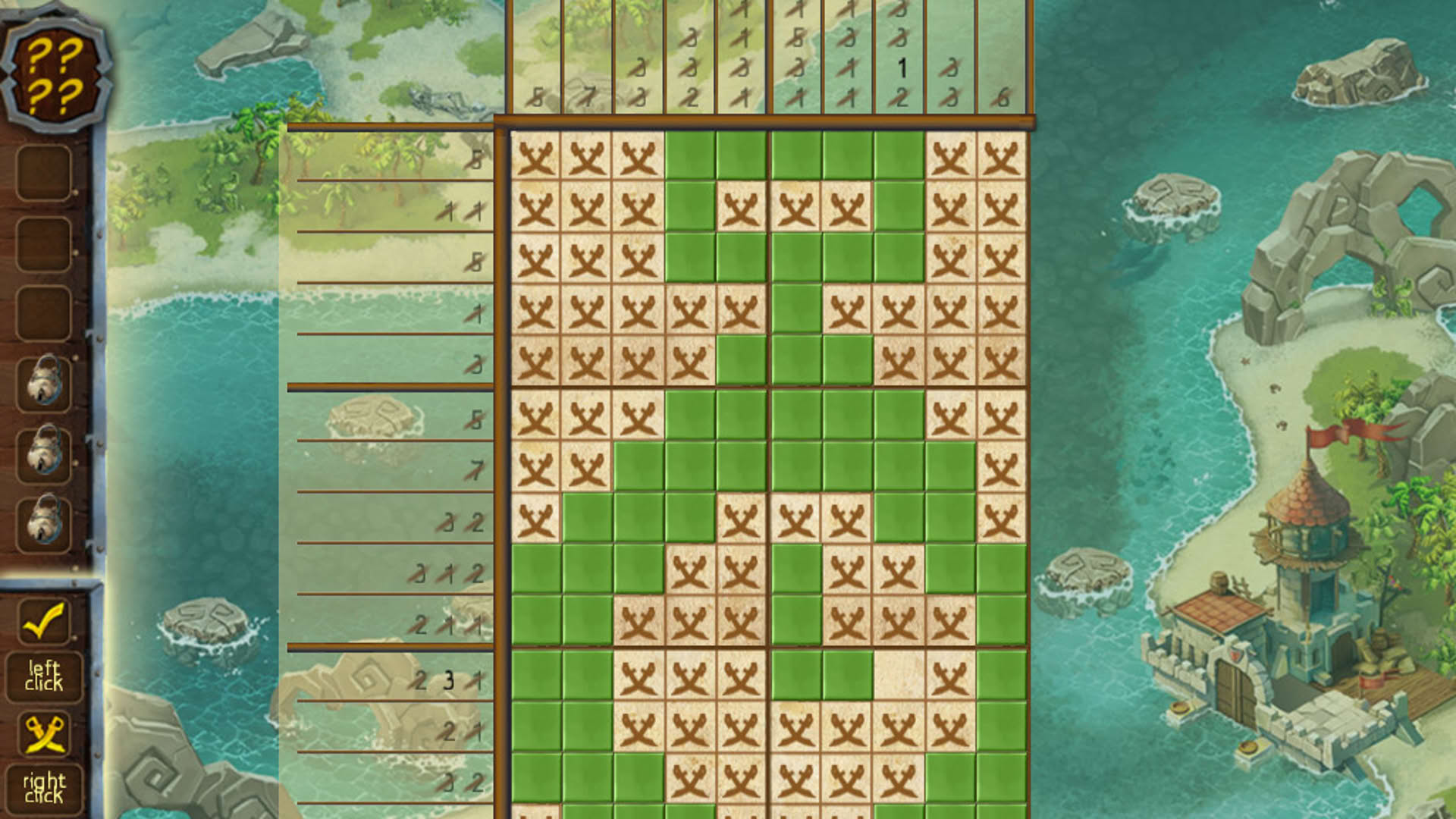 Screenshot for Fill & Cross: Pirate Riddles 2