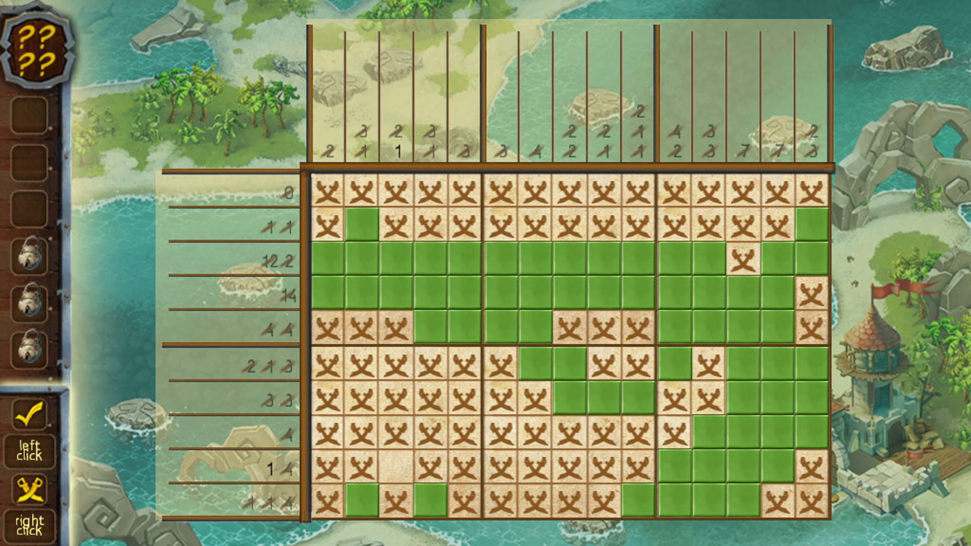 Screenshot for Fill & Cross: Pirate Riddles 2