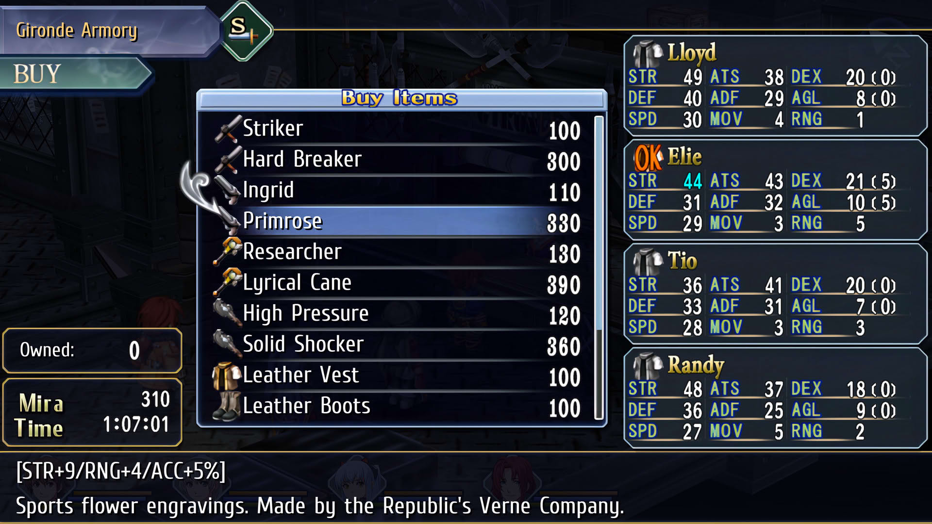 Screenshot for The Legend of Heroes: Trails from Zero