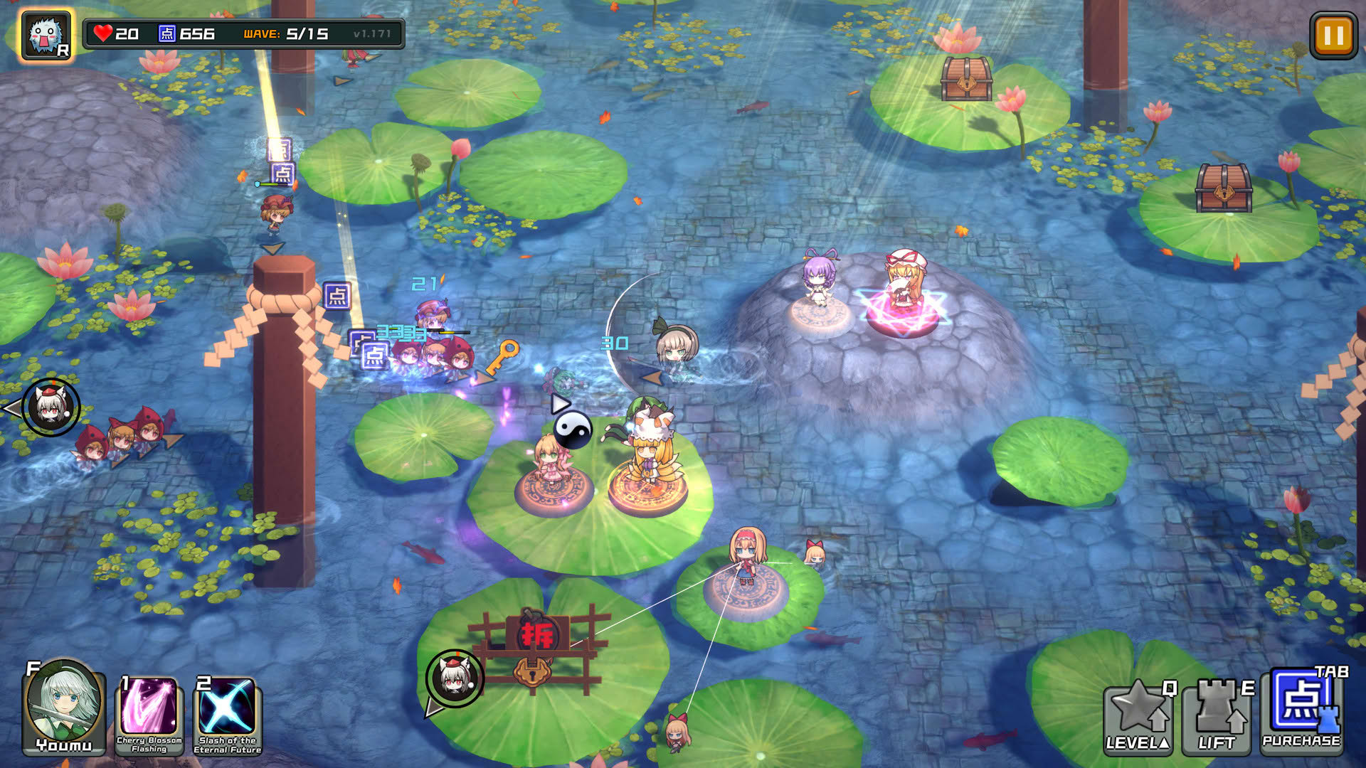 Screenshot for Touhou Monster TD