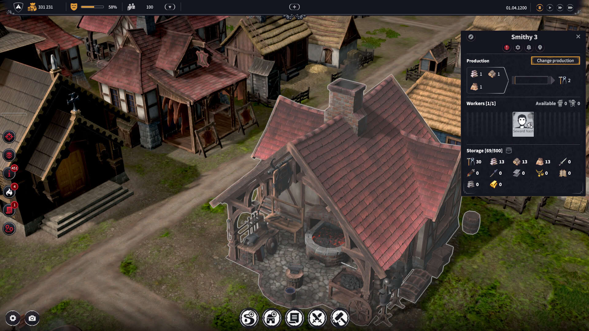 Screenshot for Feudal Baron: King's Land