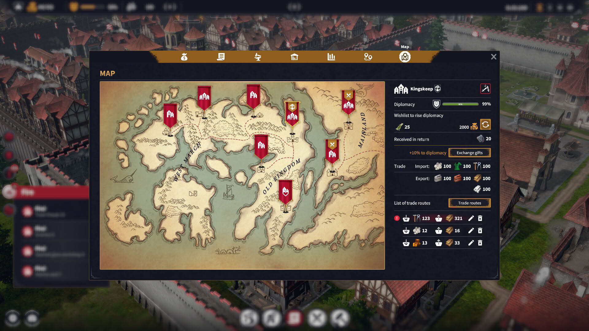 Screenshot for Feudal Baron: King's Land