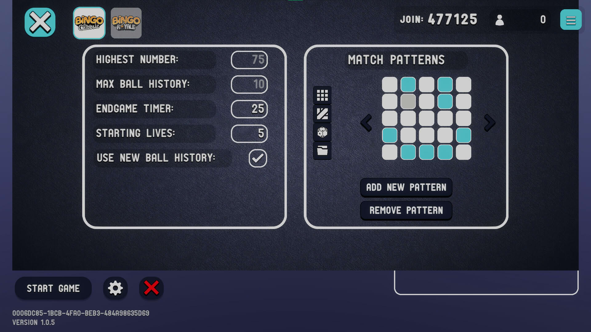 Screenshot for The Bingo Room