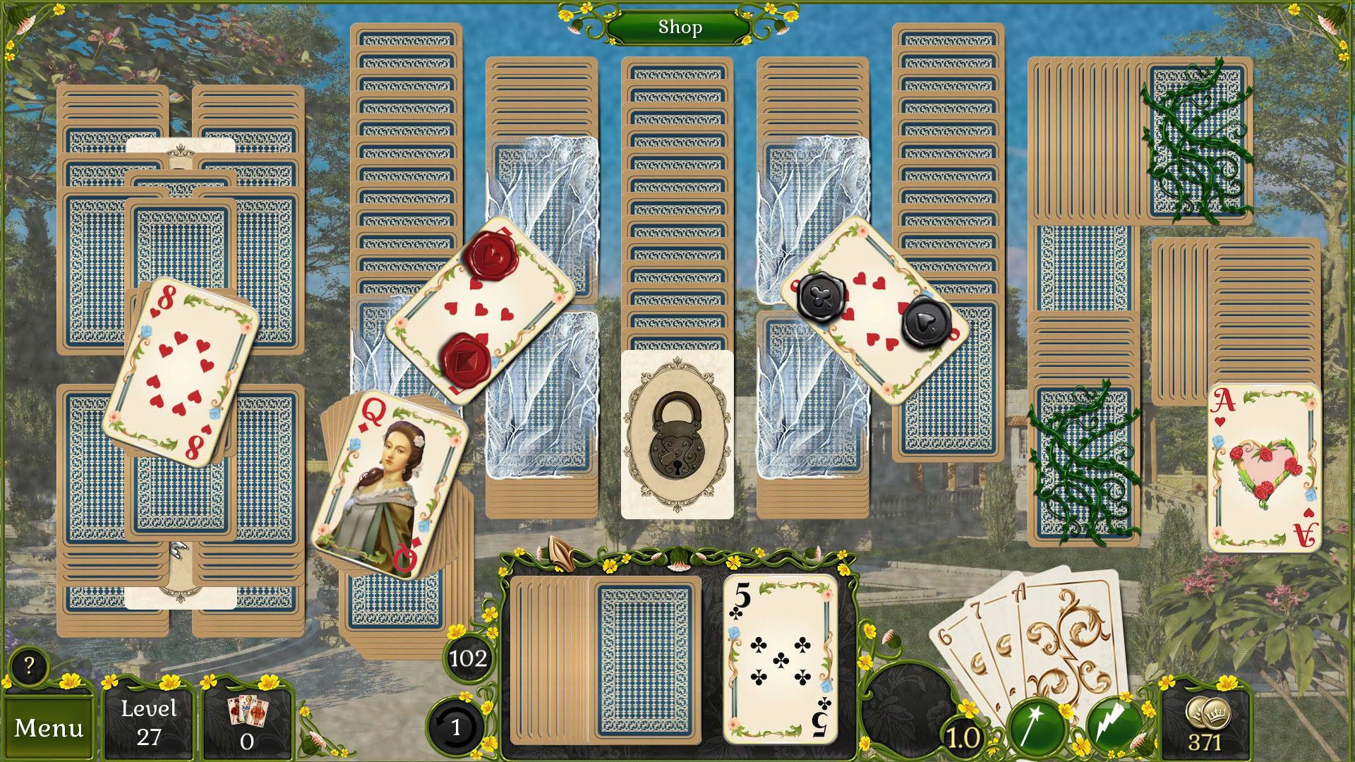 Screenshot for Jewel Match Solitaire: Summertime