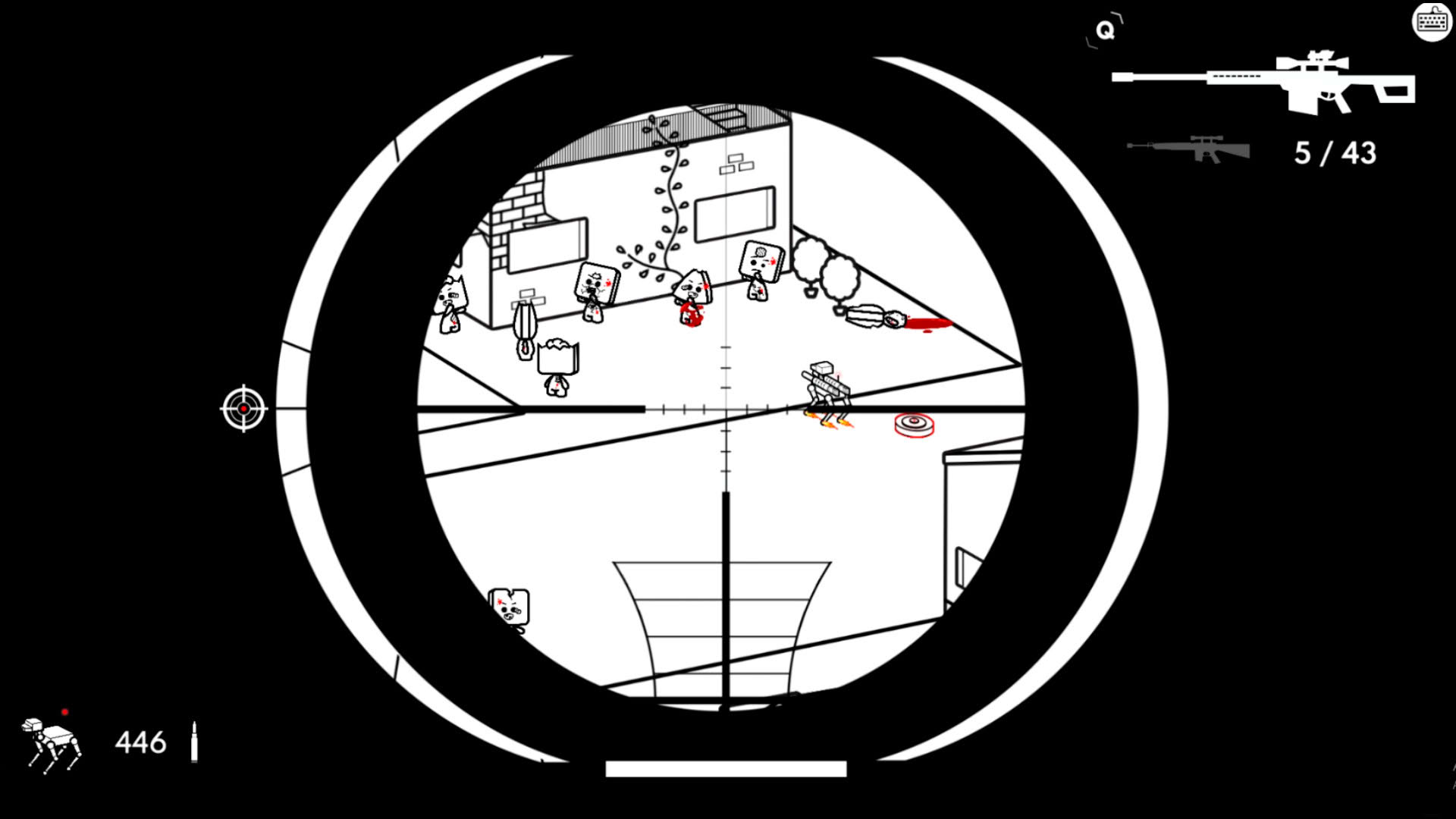 Screenshot for Geometric Sniper Z