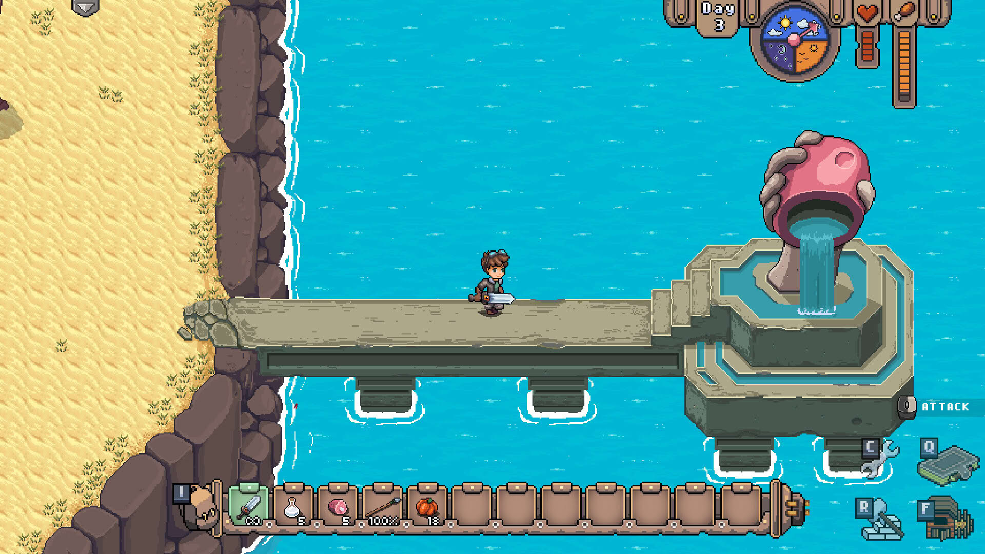 Screenshot for Mayday: The Survival Island