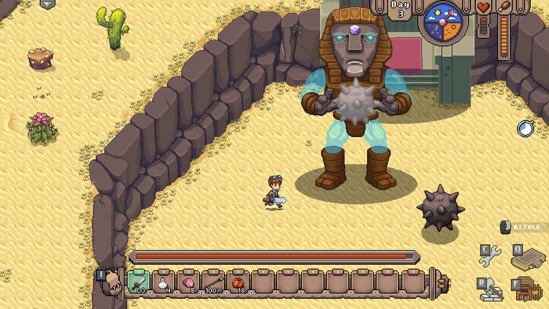 Screenshot for Mayday: The Survival Island