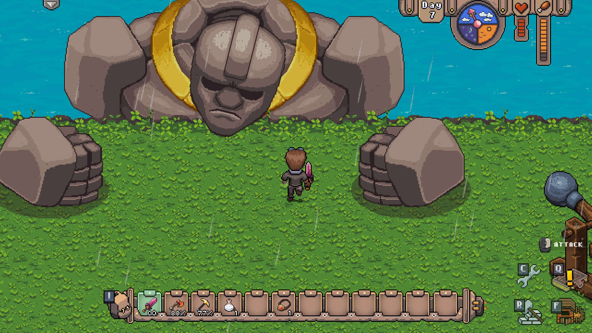 Screenshot for Mayday: The Survival Island