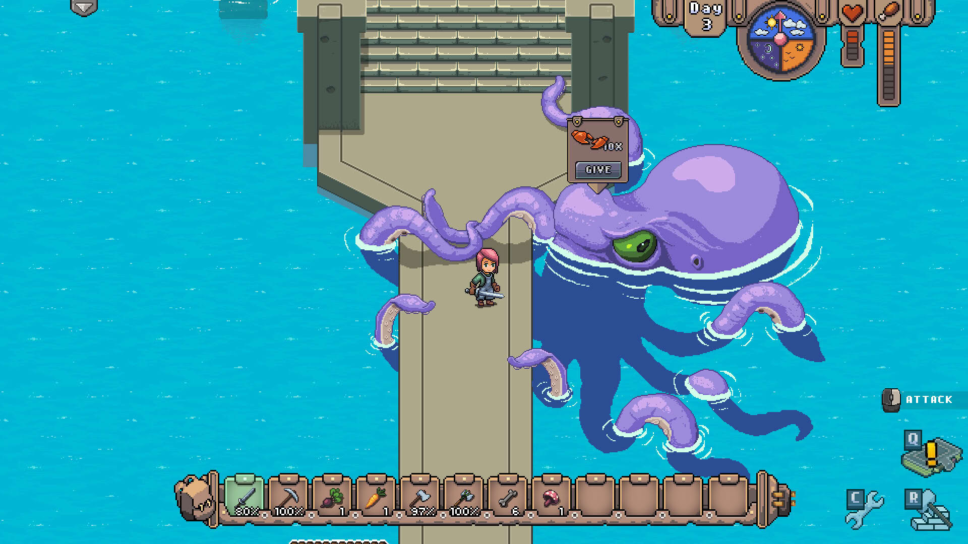 Screenshot for Mayday: The Survival Island