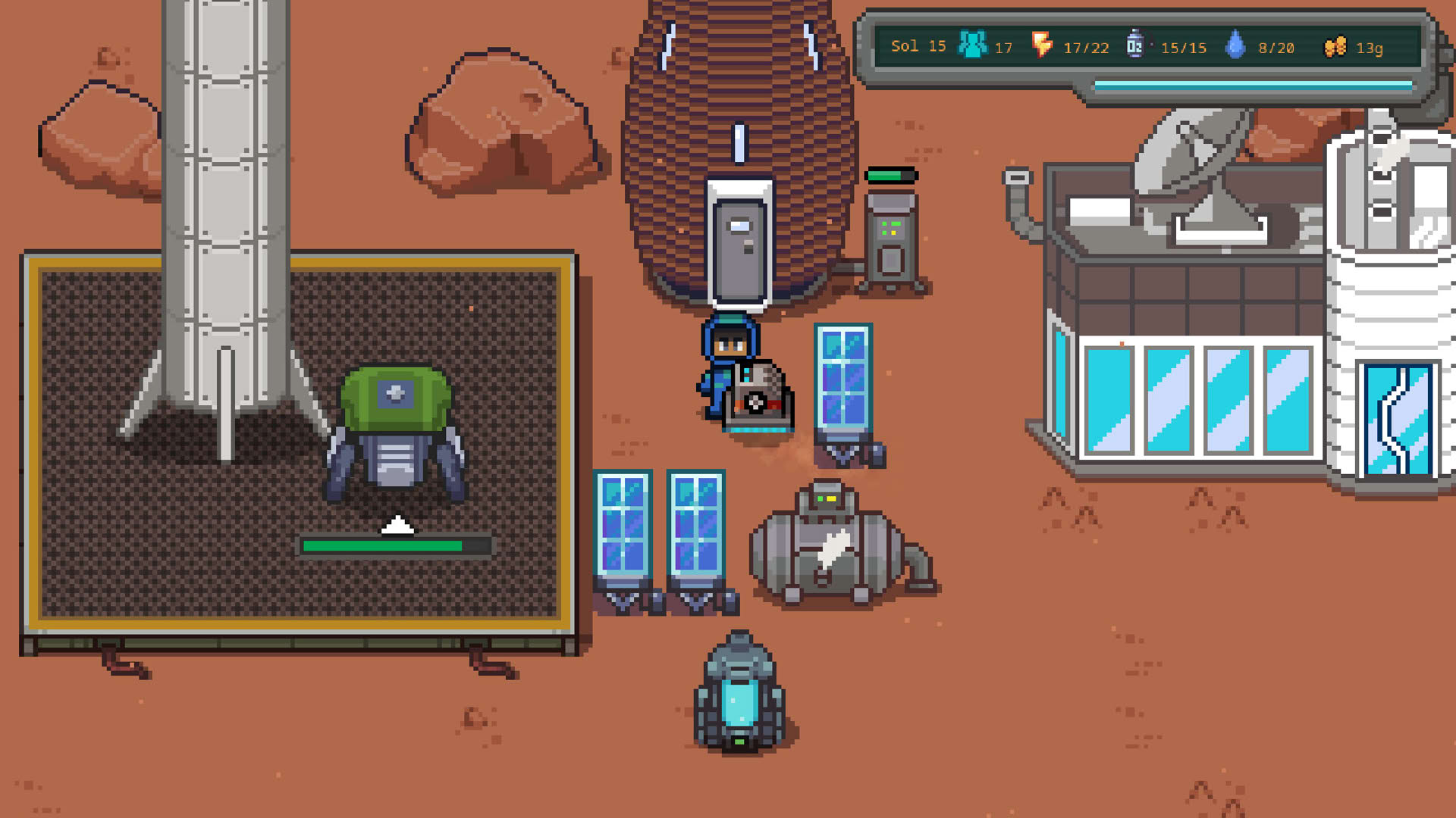 Screenshot for Mars Base
