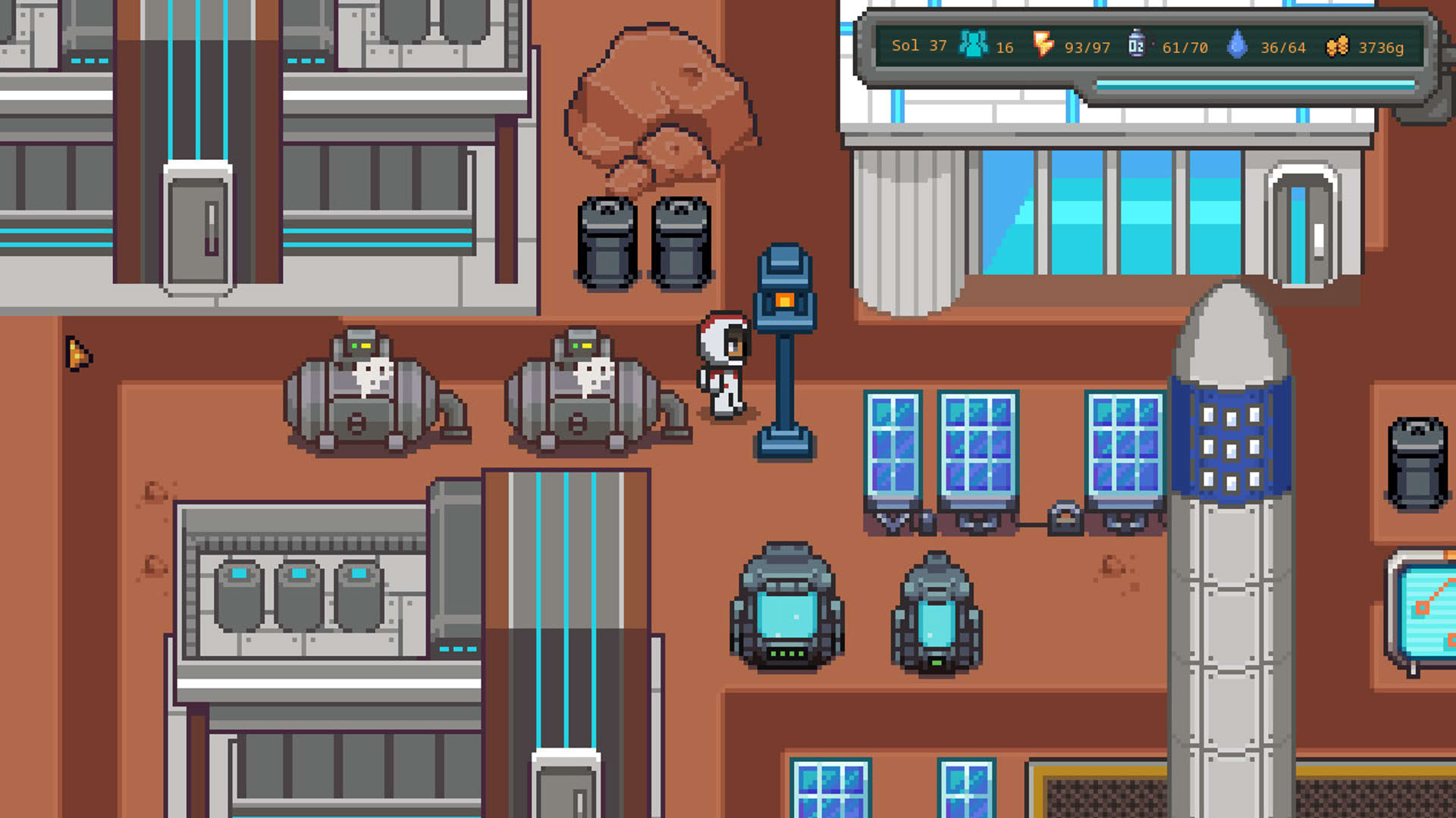 Screenshot for Mars Base