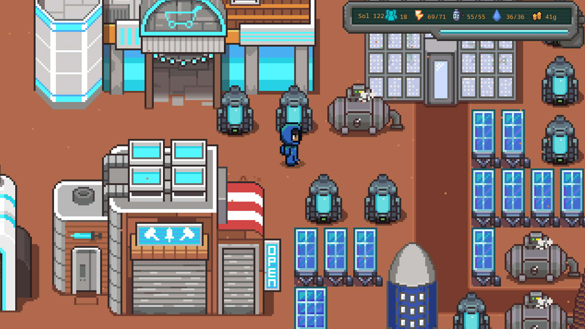 Screenshot for Mars Base