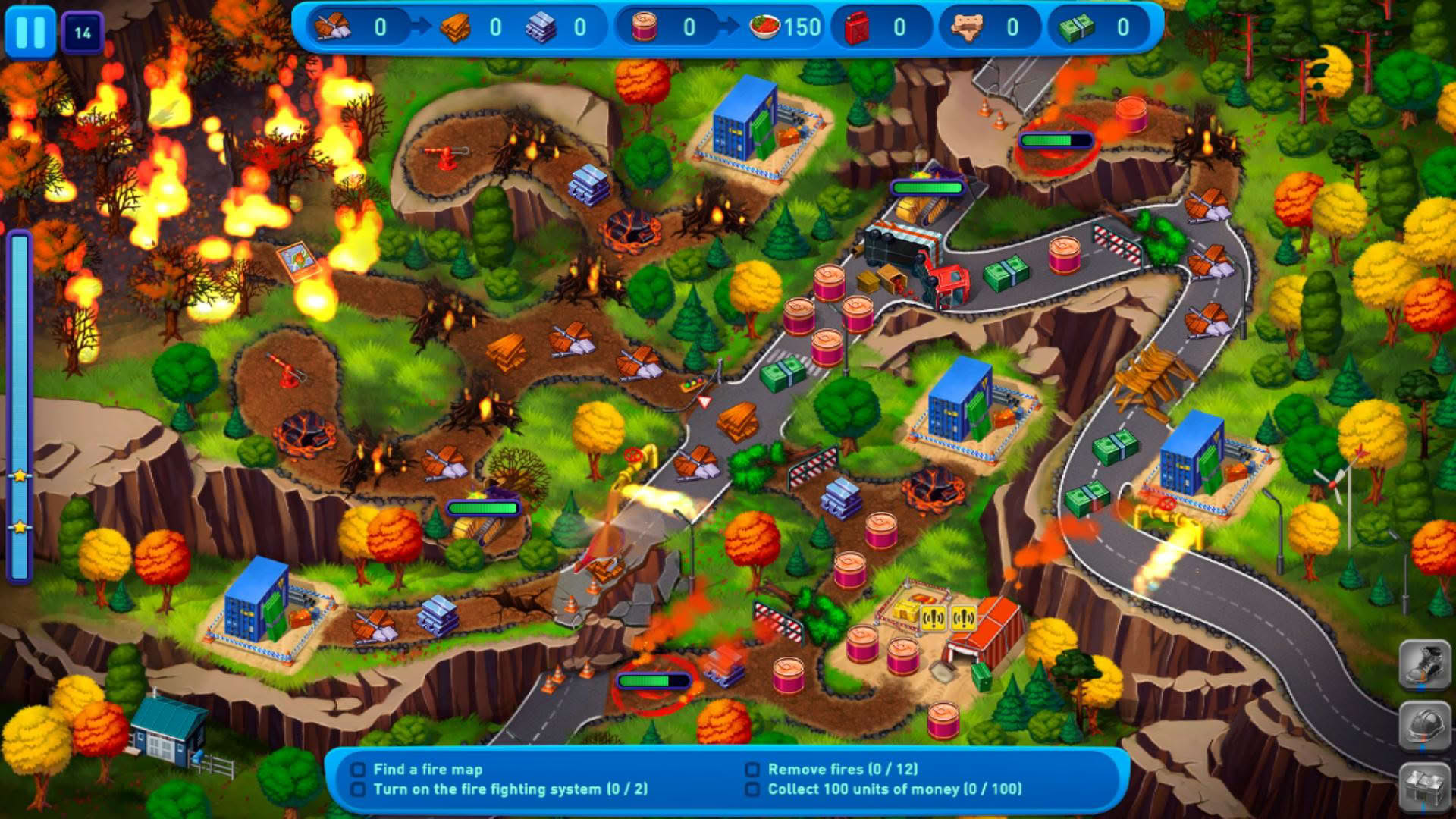 Screenshot for Emergency Crew: Volcano Eruption
