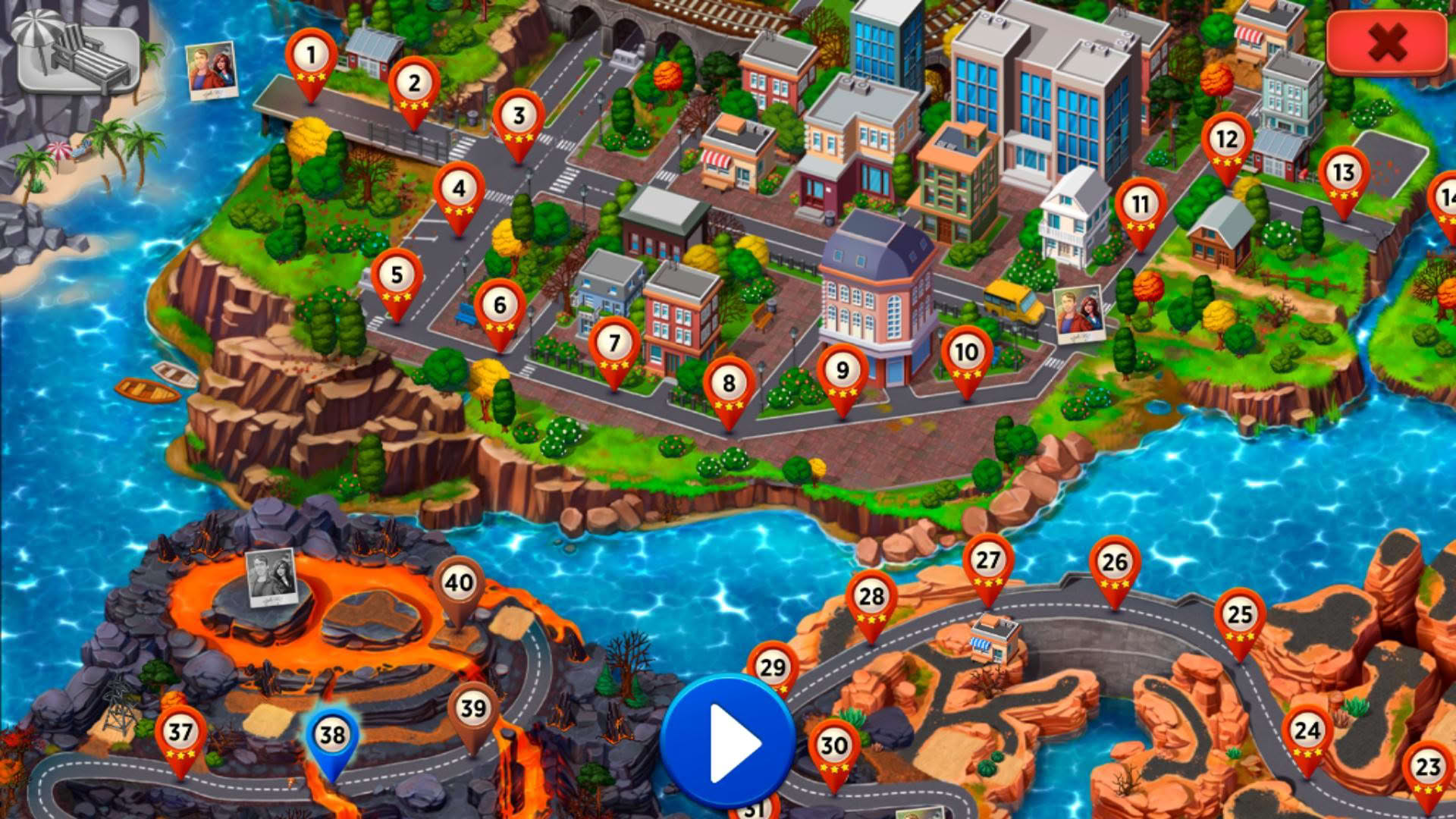 Screenshot for Emergency Crew: Volcano Eruption
