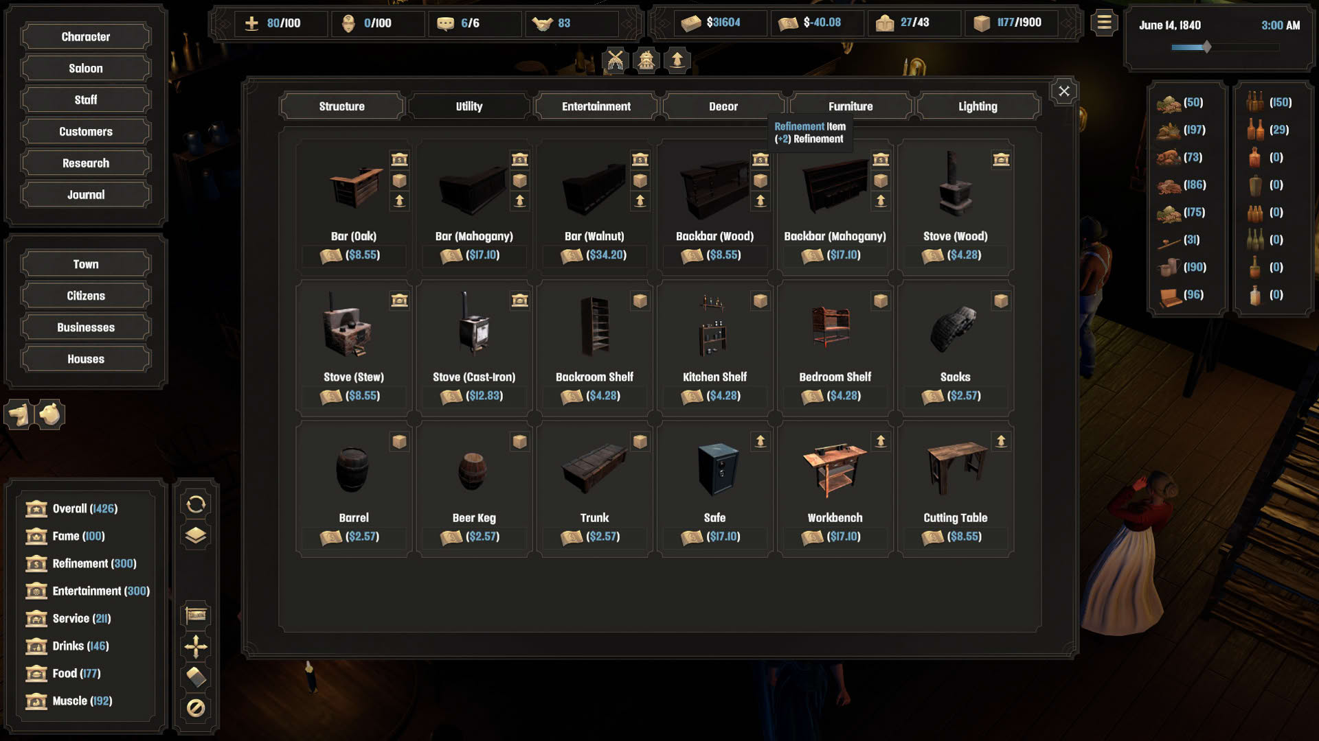 Screenshot for Deadwater Saloon