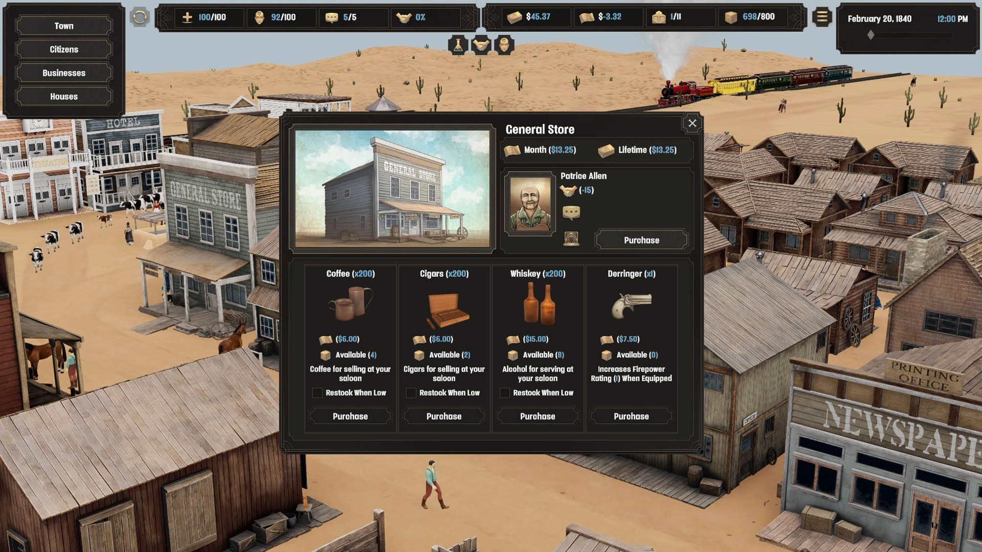 Screenshot for Deadwater Saloon