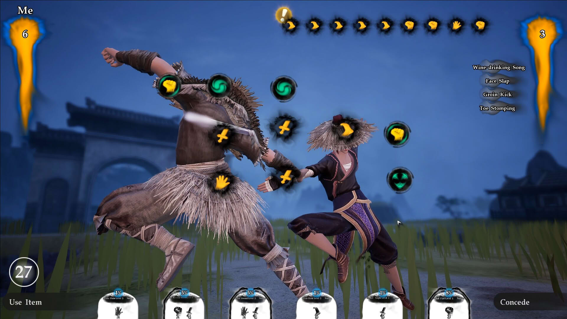 Screenshot for The Matchless KungFu