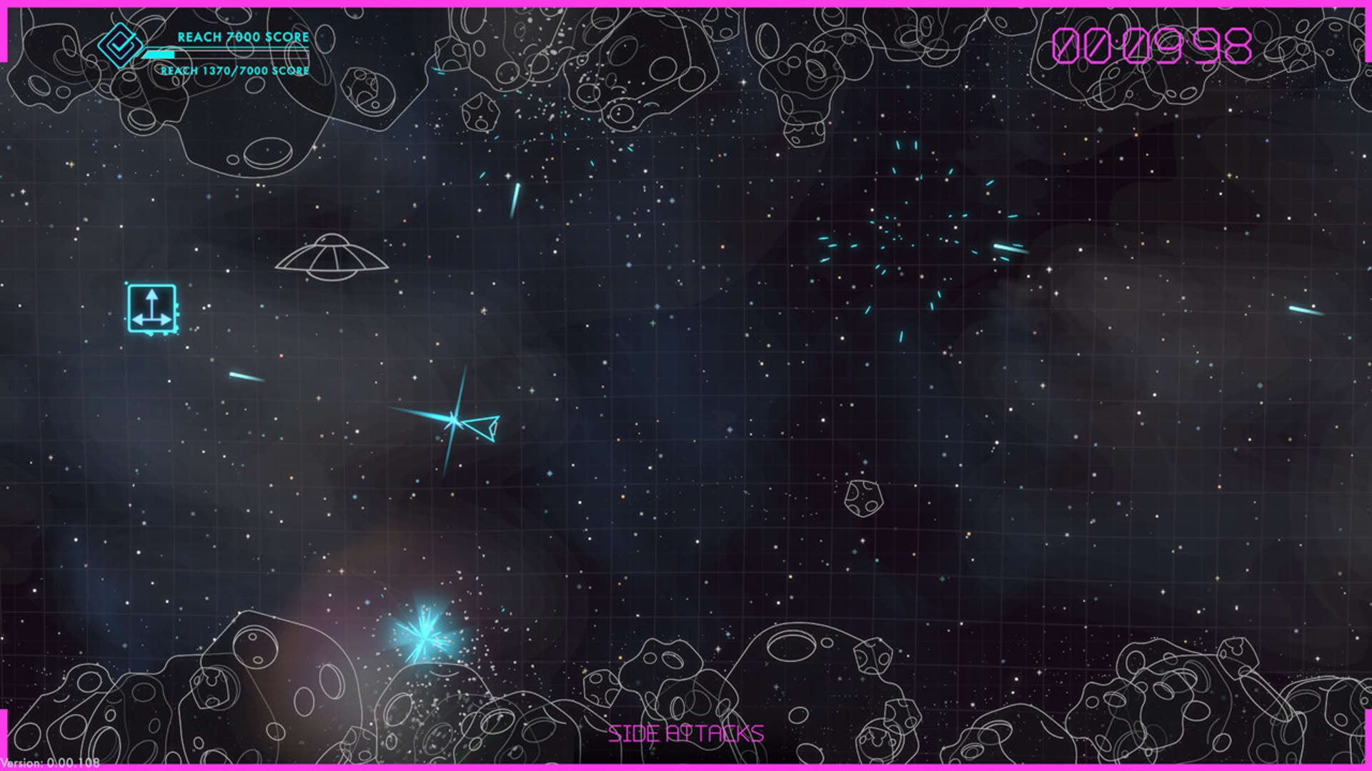 Screenshot for Asteroids: Recharged