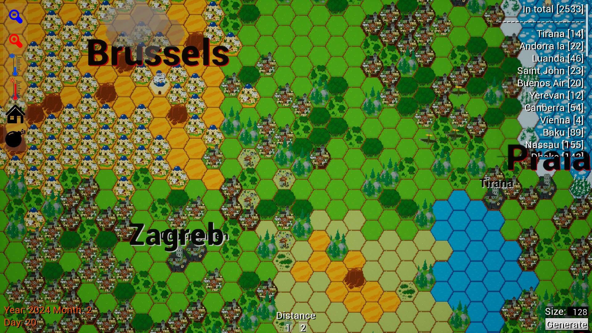 Screenshot for Hexagon World