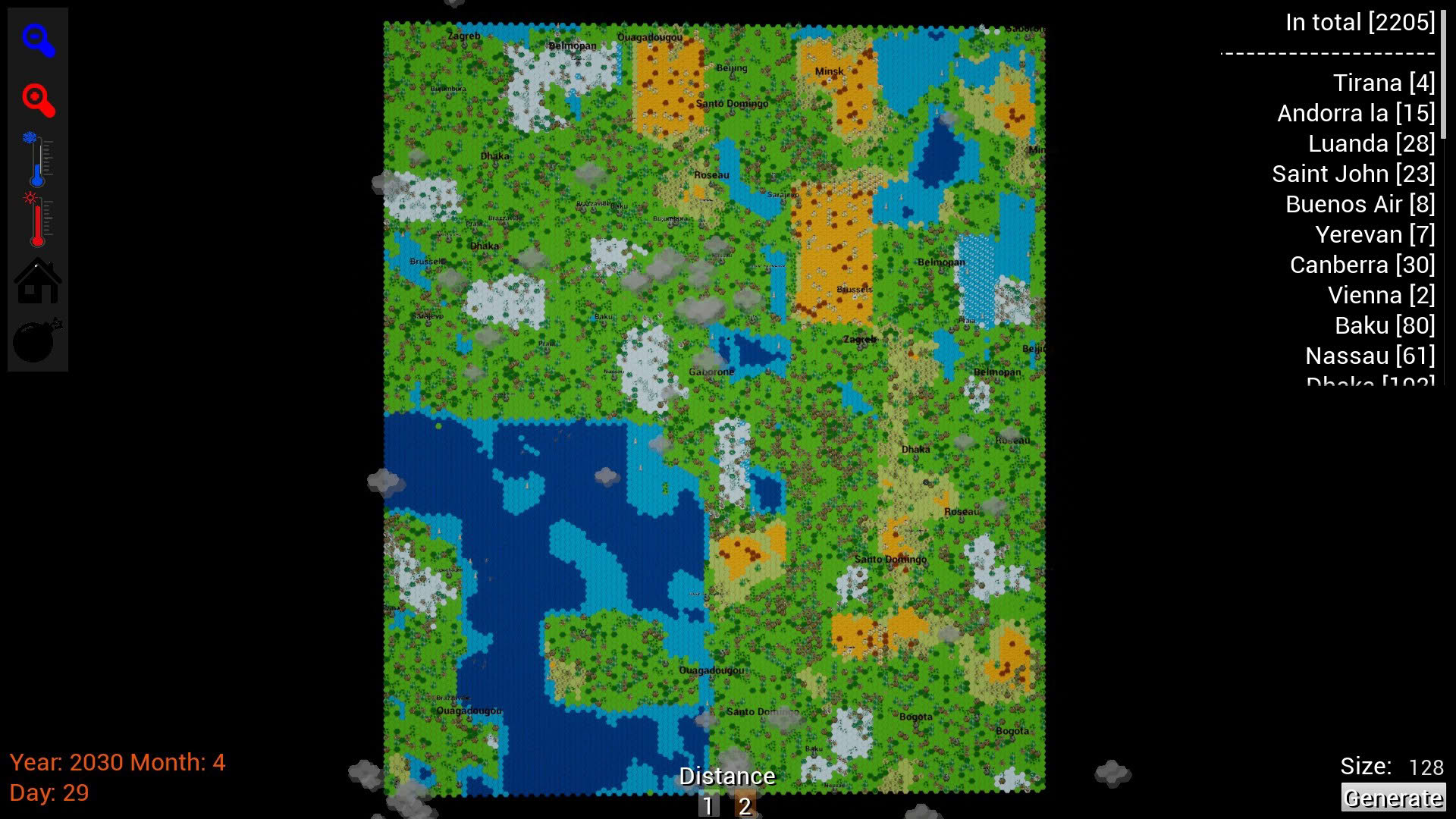 Screenshot for Hexagon World
