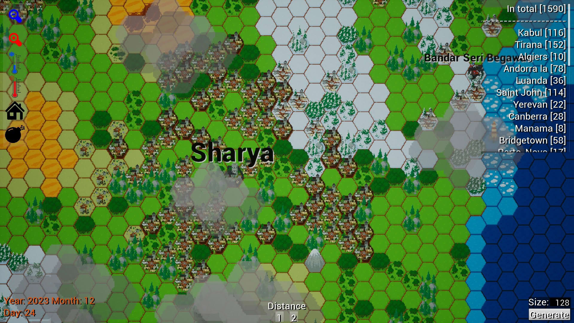 Screenshot for Hexagon World