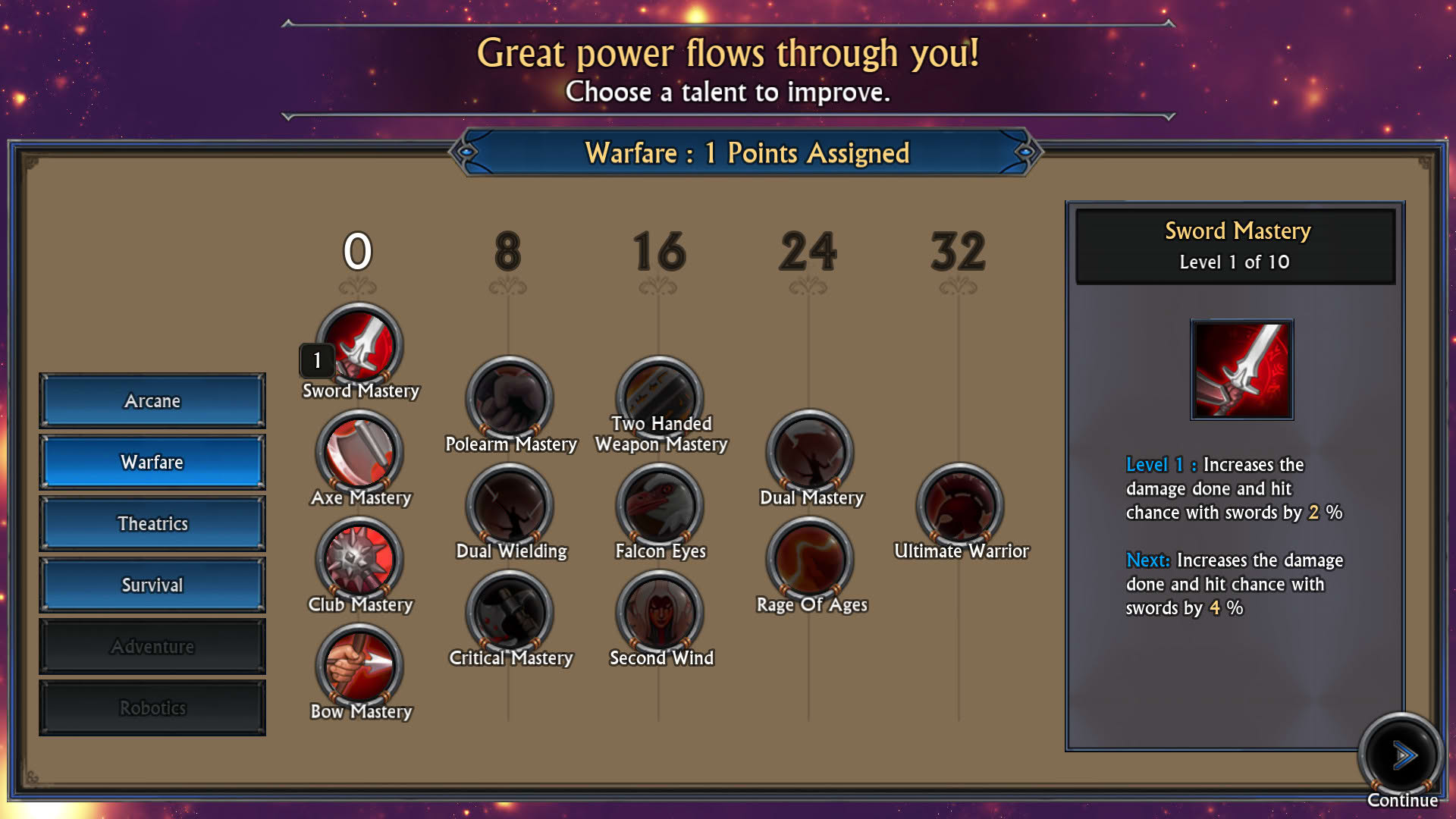 Screenshot for Swords and Sandals Immortals