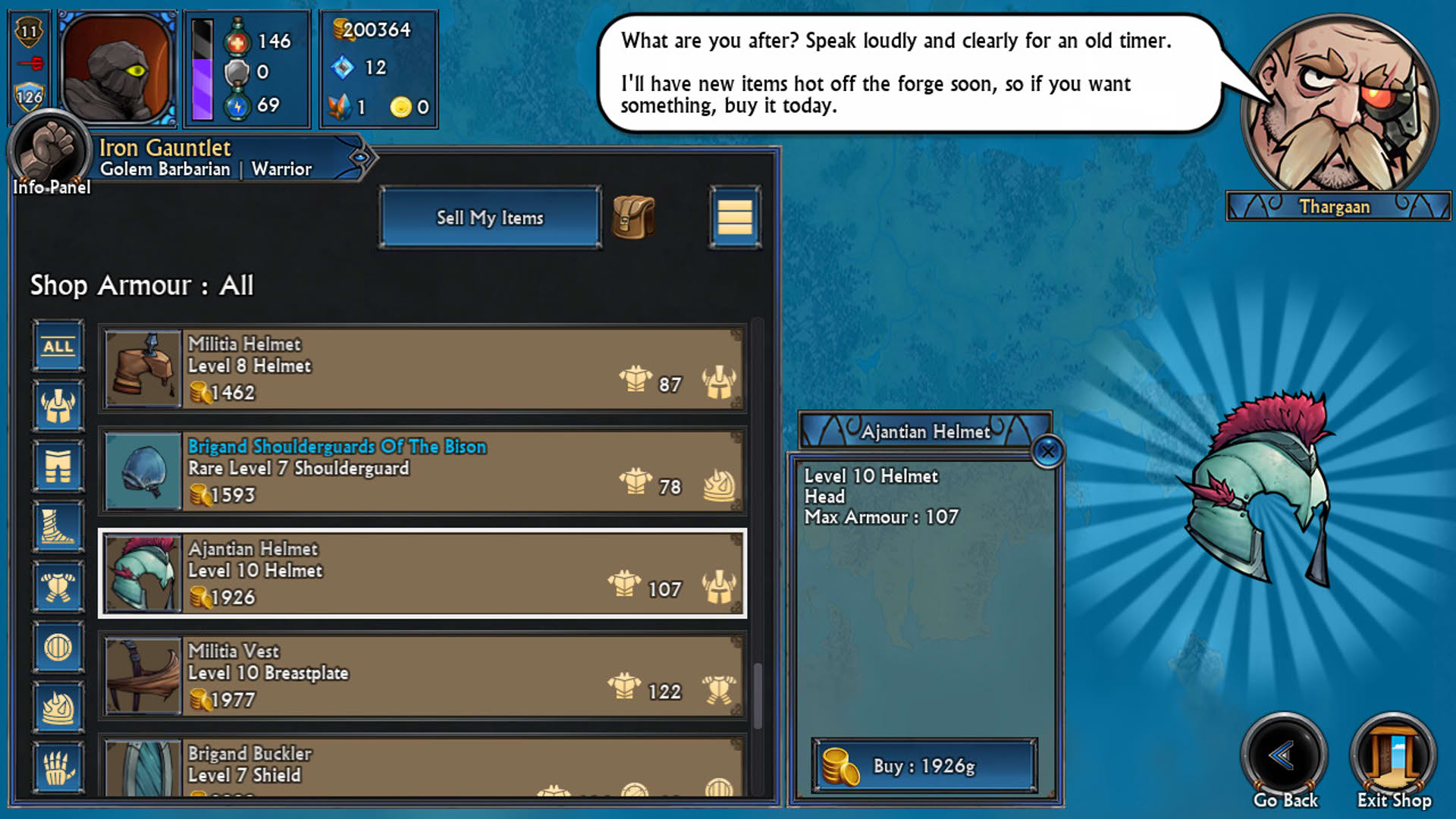 Screenshot for Swords and Sandals Immortals