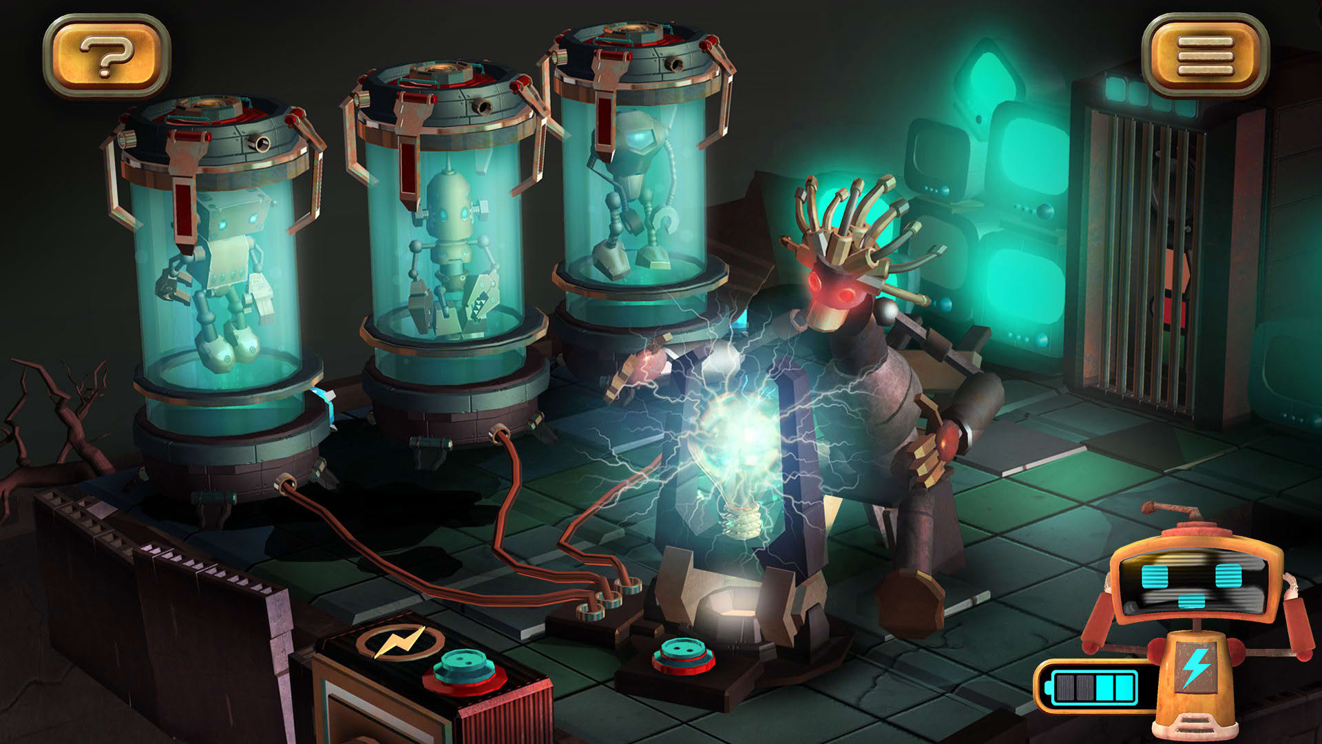 Screenshot for Tiny Robots Recharged