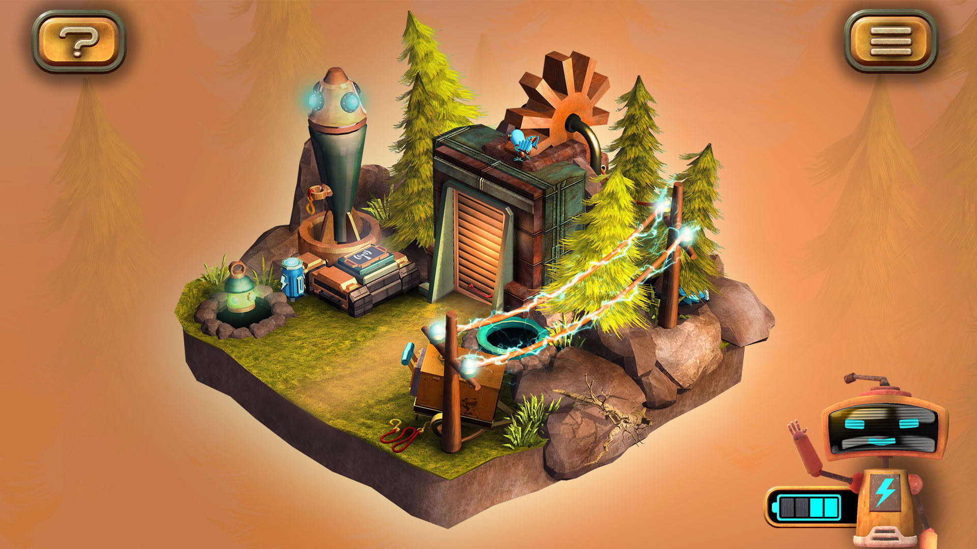 Screenshot for Tiny Robots Recharged