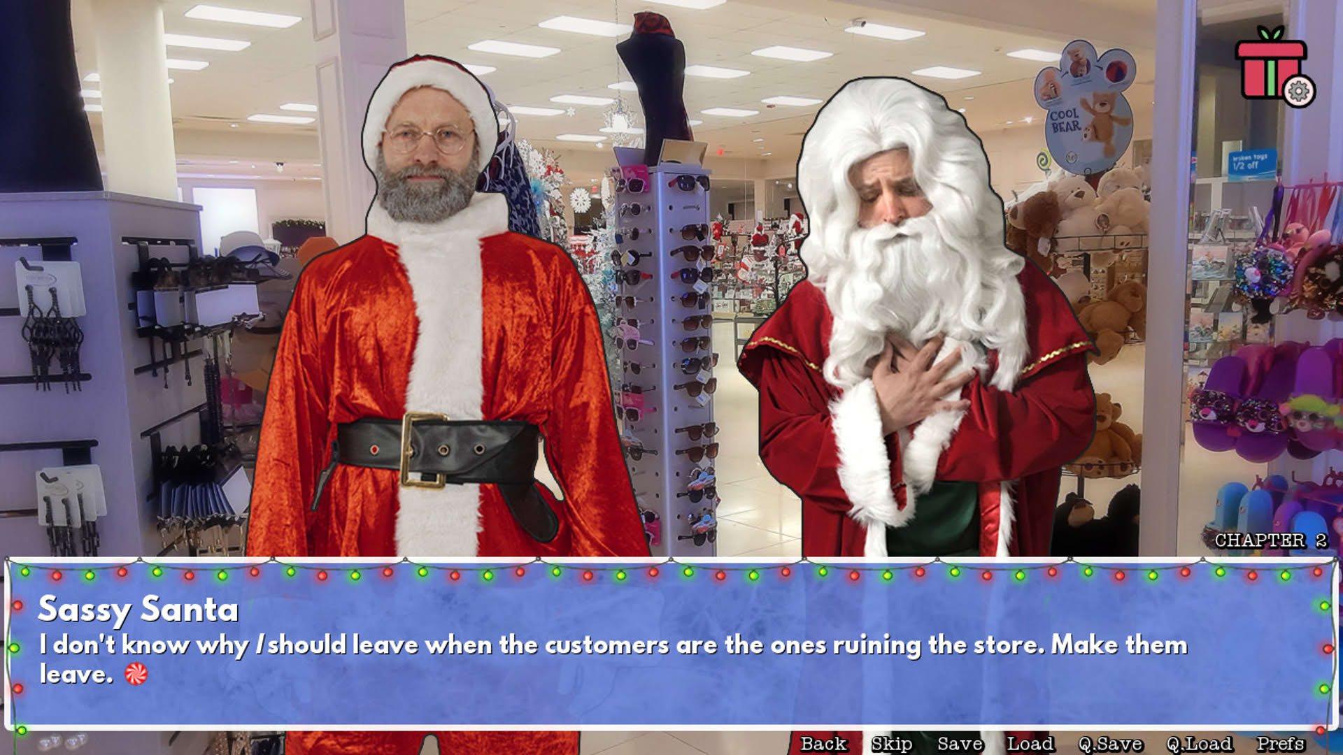 Screenshot for Too Many Santas!