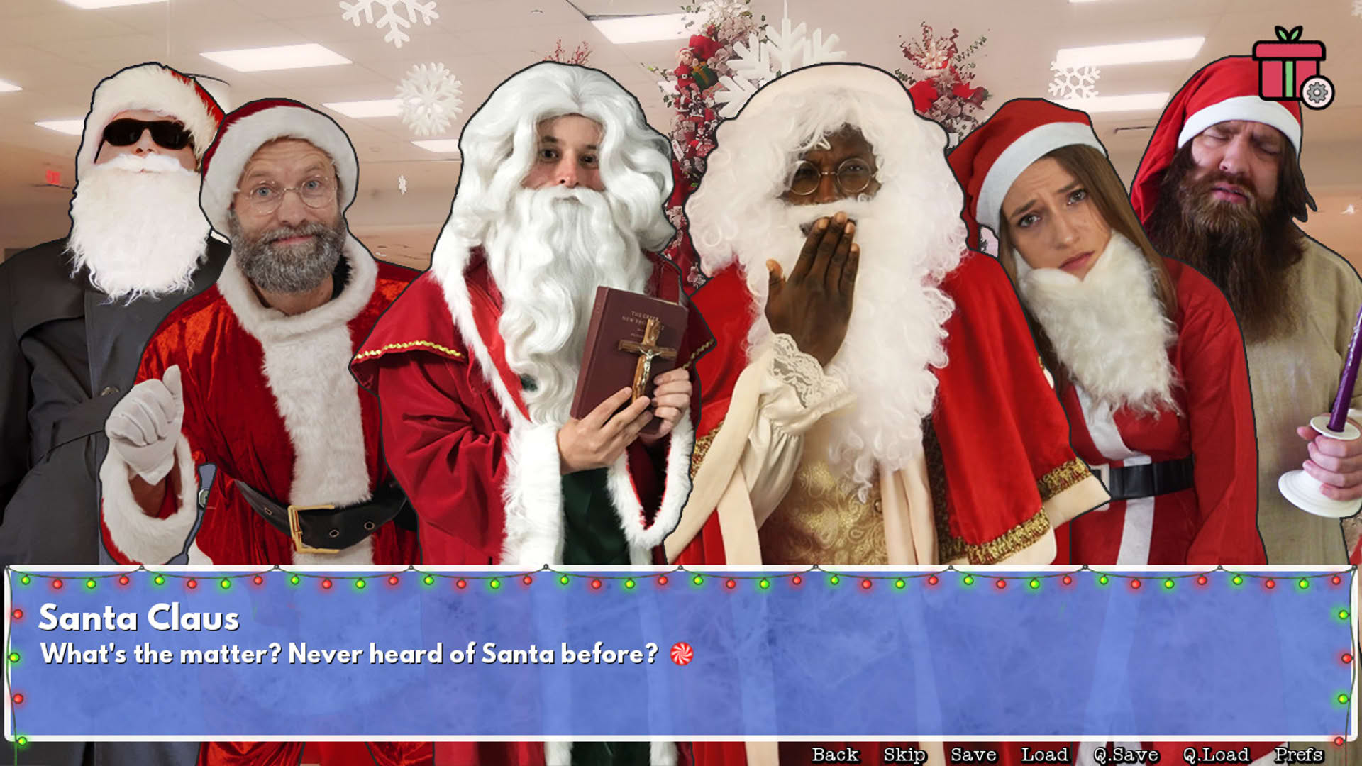 Screenshot for Too Many Santas!