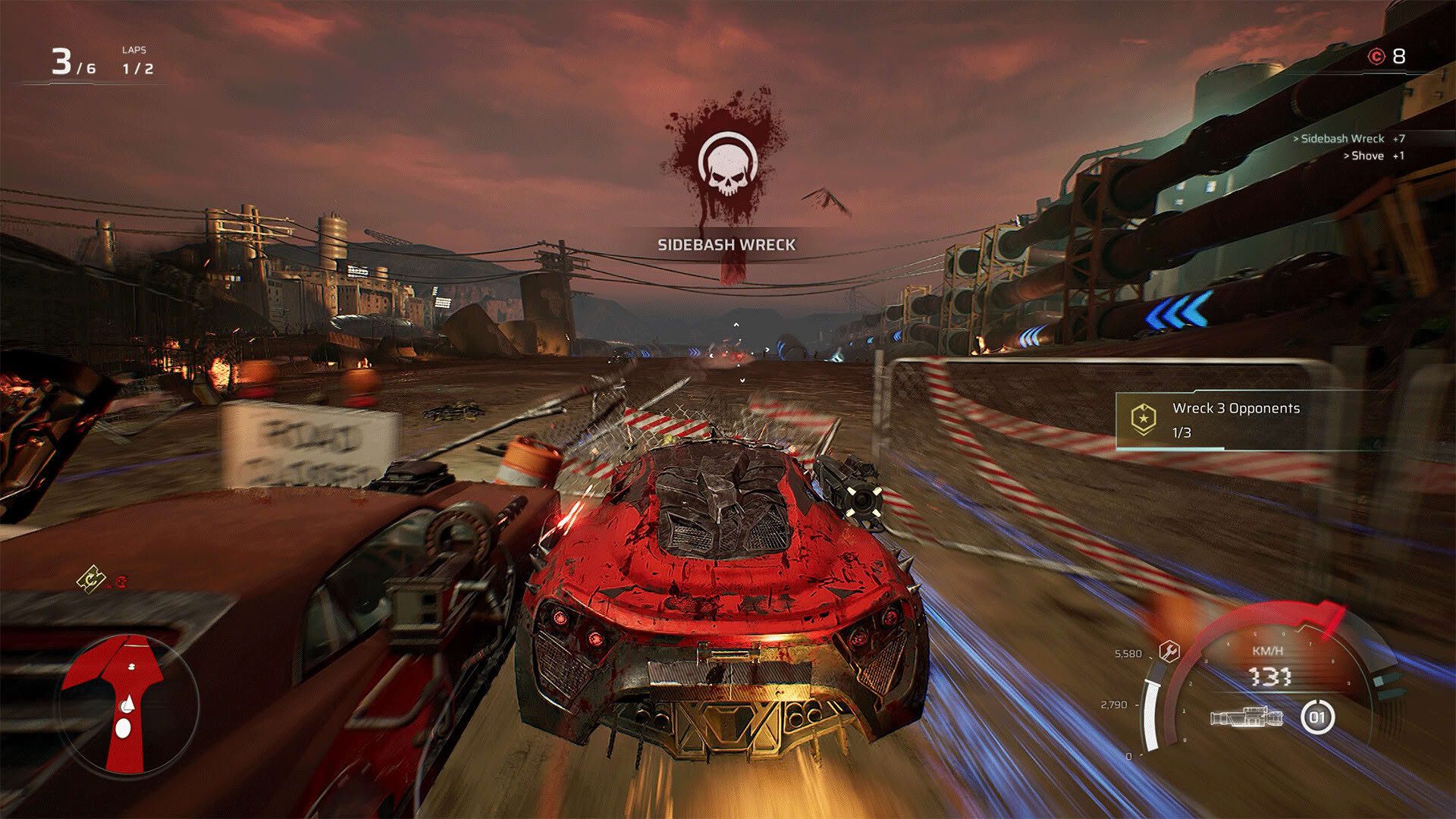Screenshot for Carmageddon: Rogue Shift