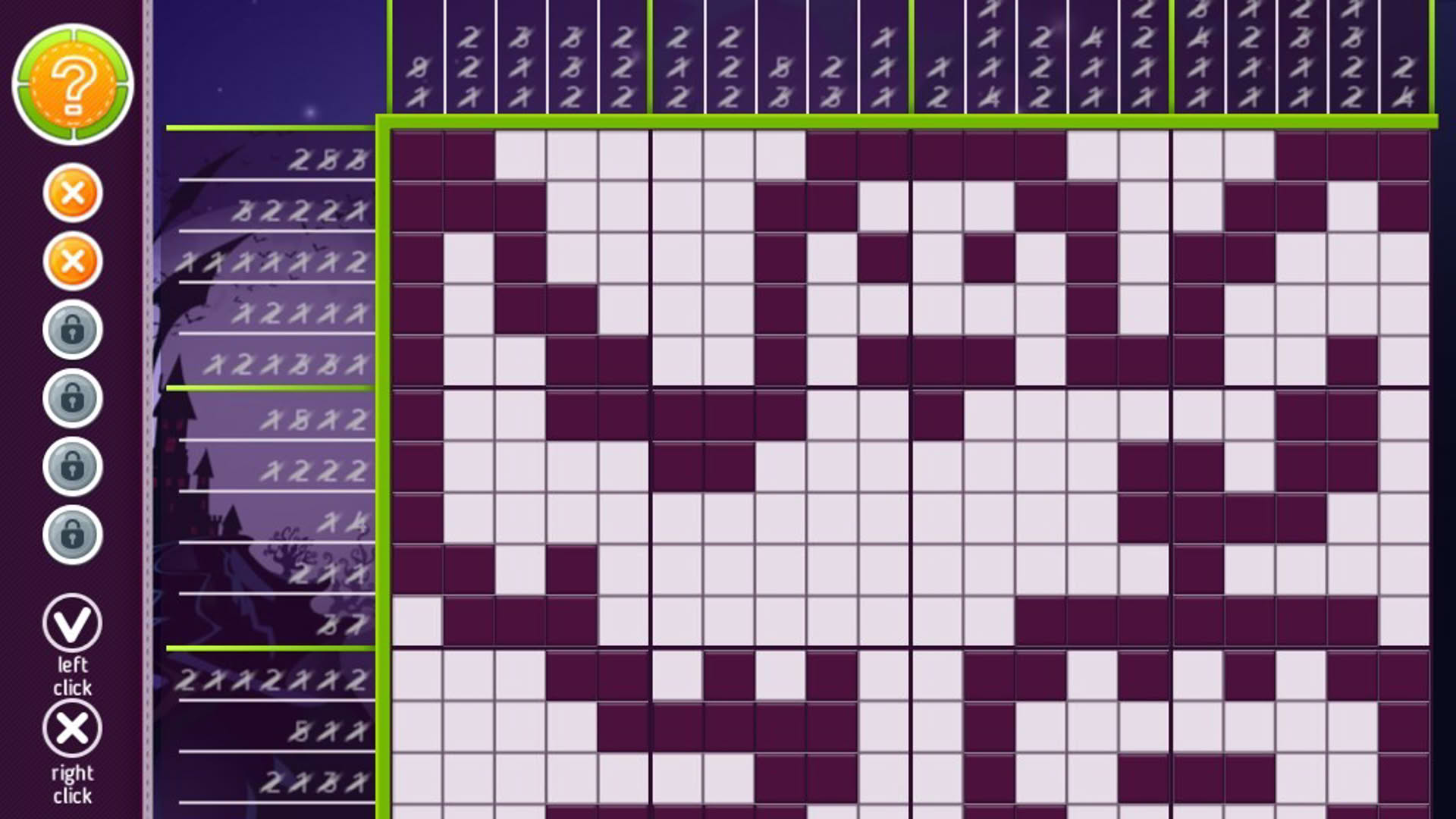 Screenshot for Halloween Riddles Mysterious Griddlers