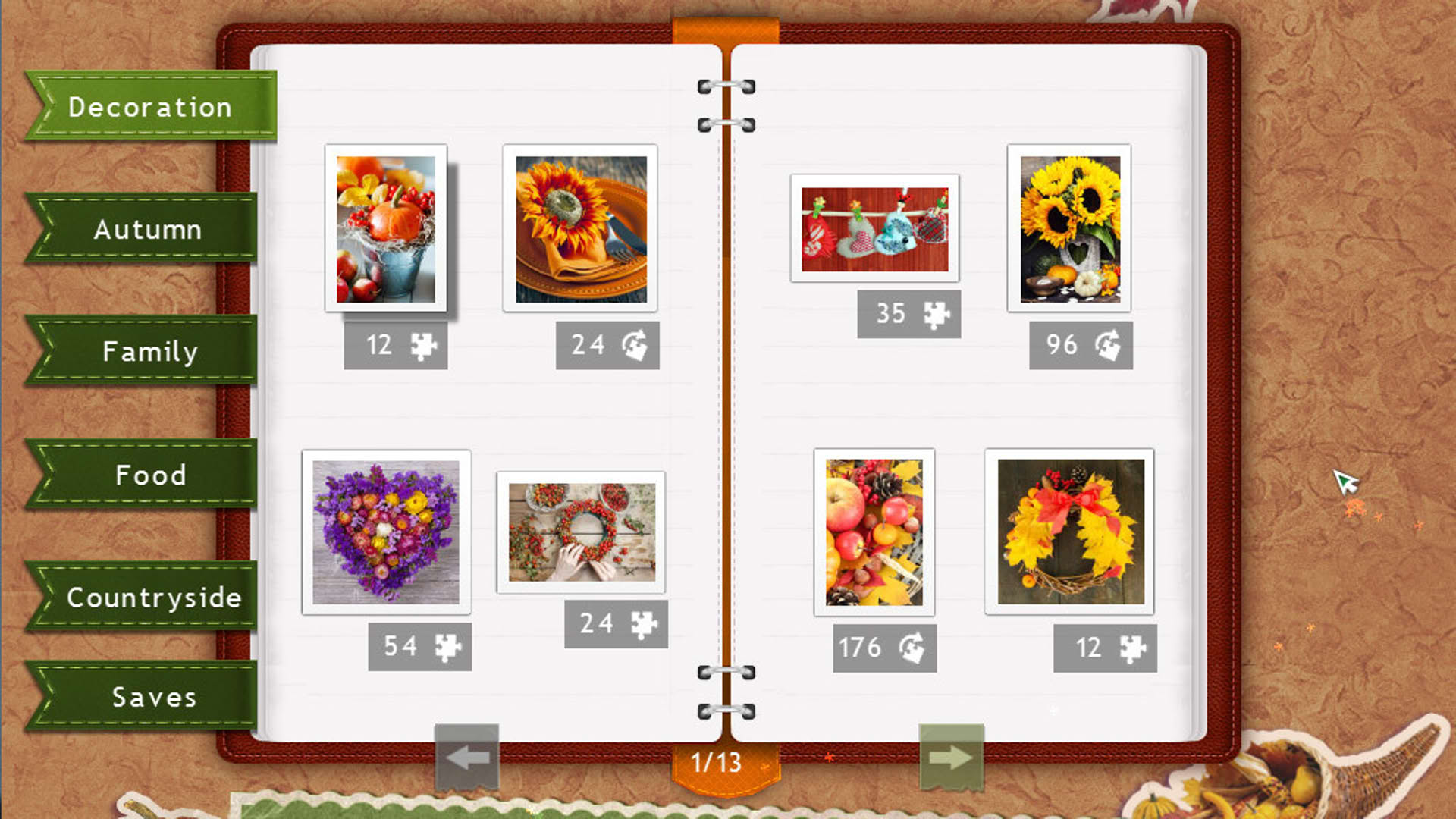 Screenshot for Holiday Jigsaw: Thanksgiving Day