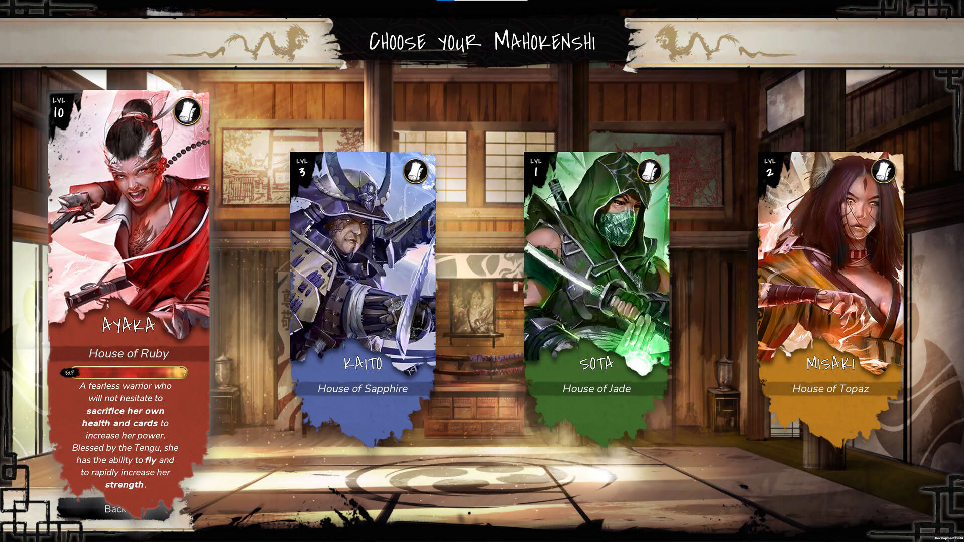 Screenshot for Mahokenshi - The Samurai Deckbuilder