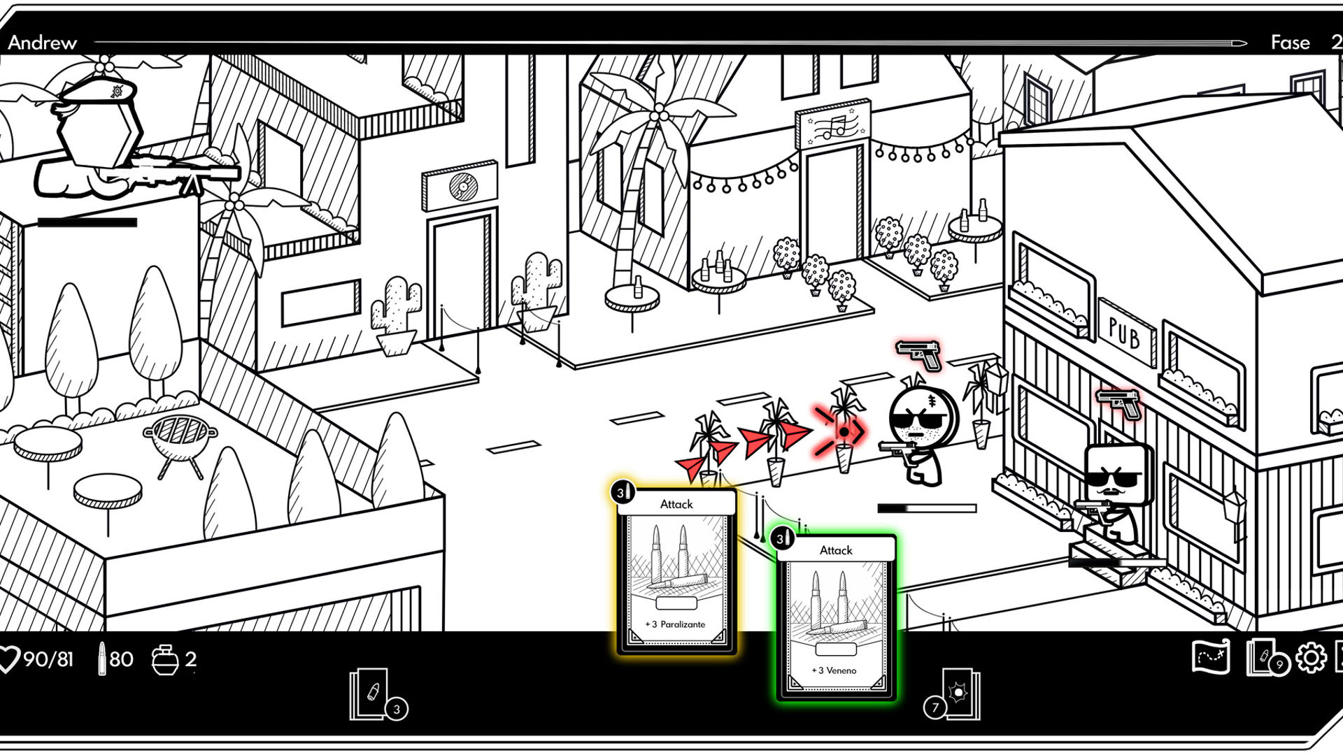 Screenshot for Geometric Sniper: Card Game
