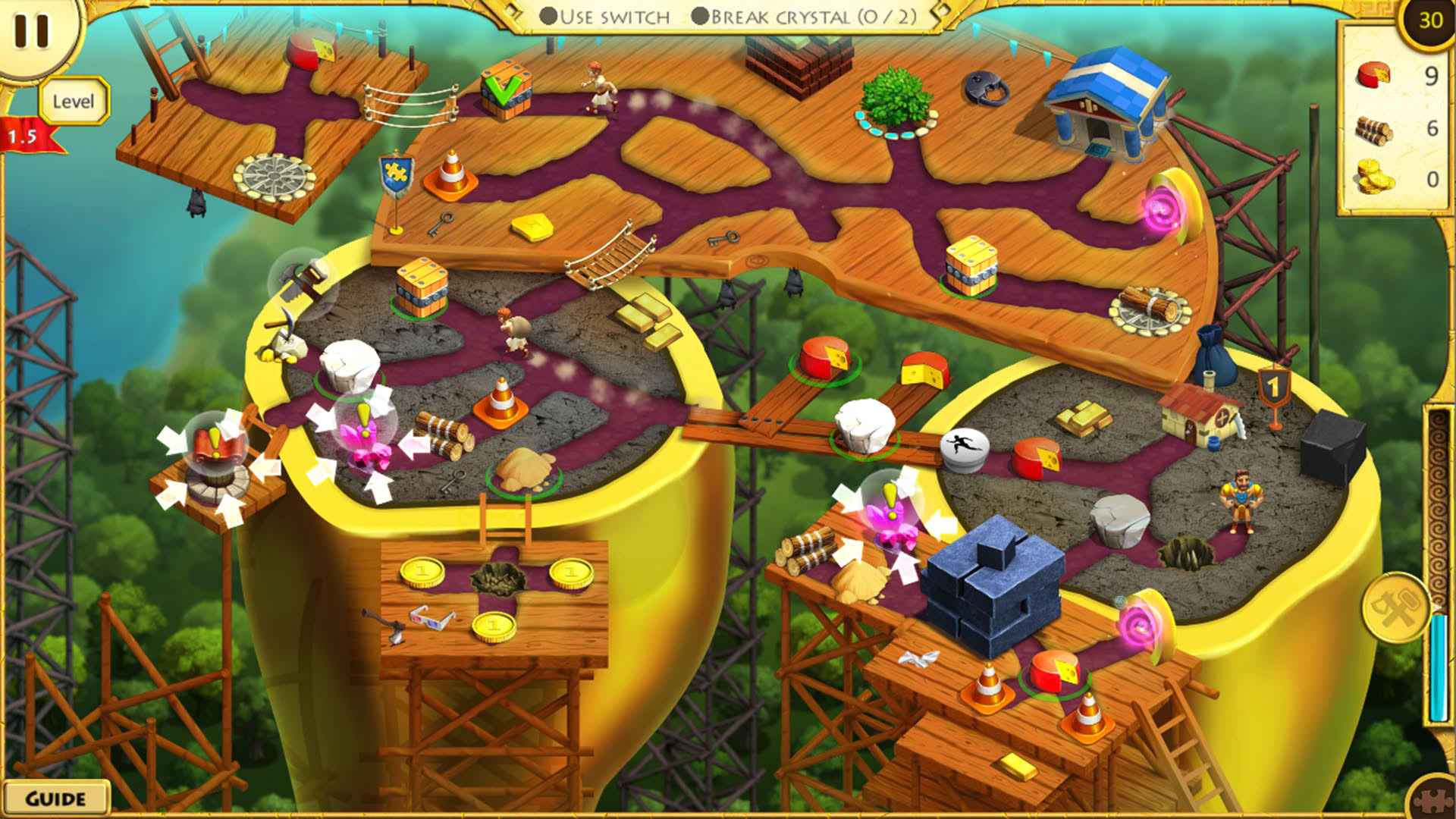 Screenshot for 12 Labours of Hercules XIII: Wonder-ful Builder