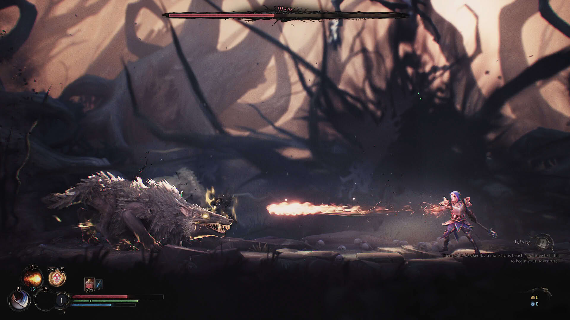 Screenshot for Mandragora: Whispers of the Witch Tree