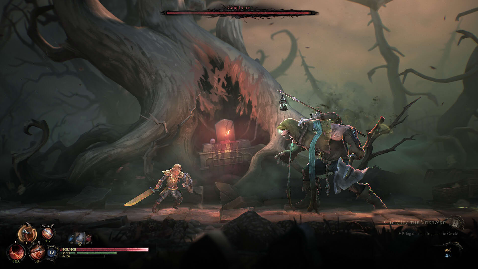Screenshot for Mandragora: Whispers of the Witch Tree