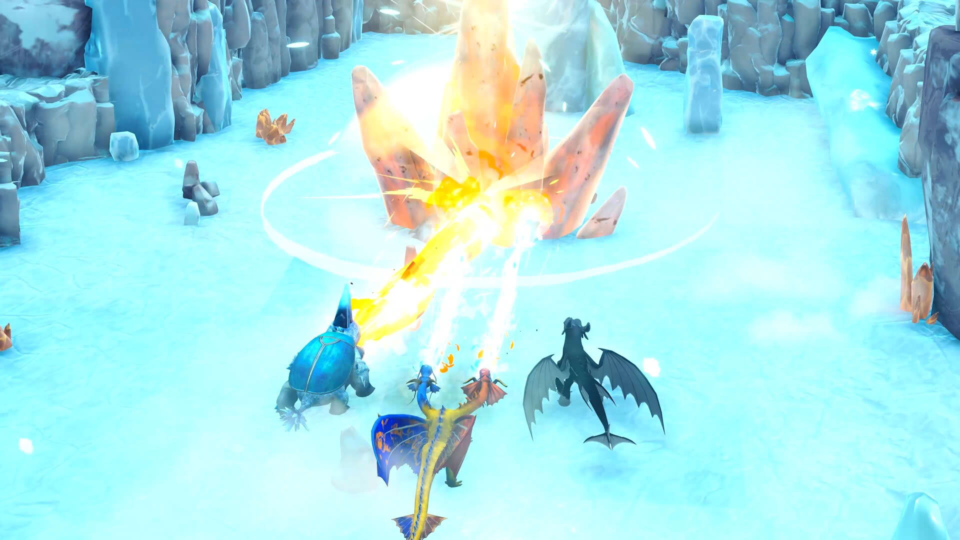 Screenshot for DreamWorks Dragons: Legends of the Nine Realms