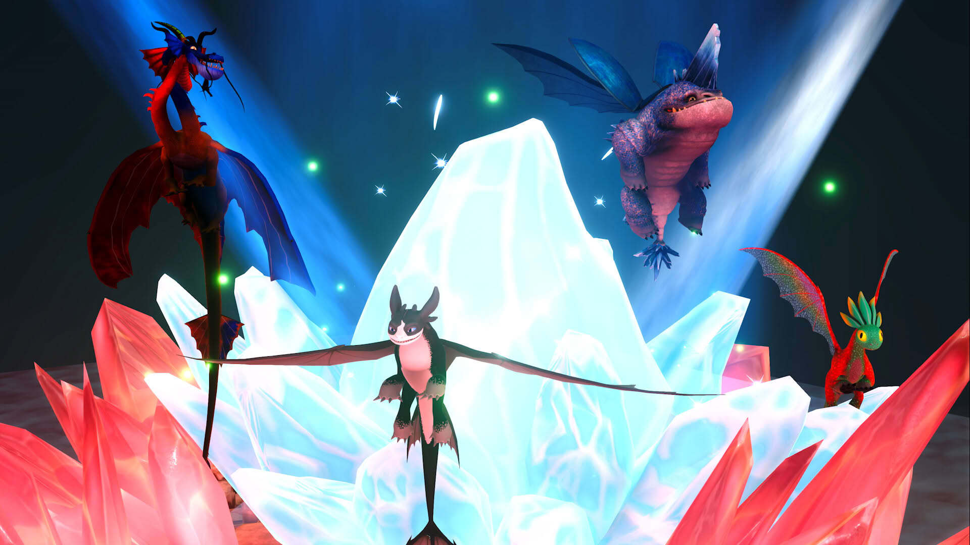Screenshot for DreamWorks Dragons: Legends of the Nine Realms