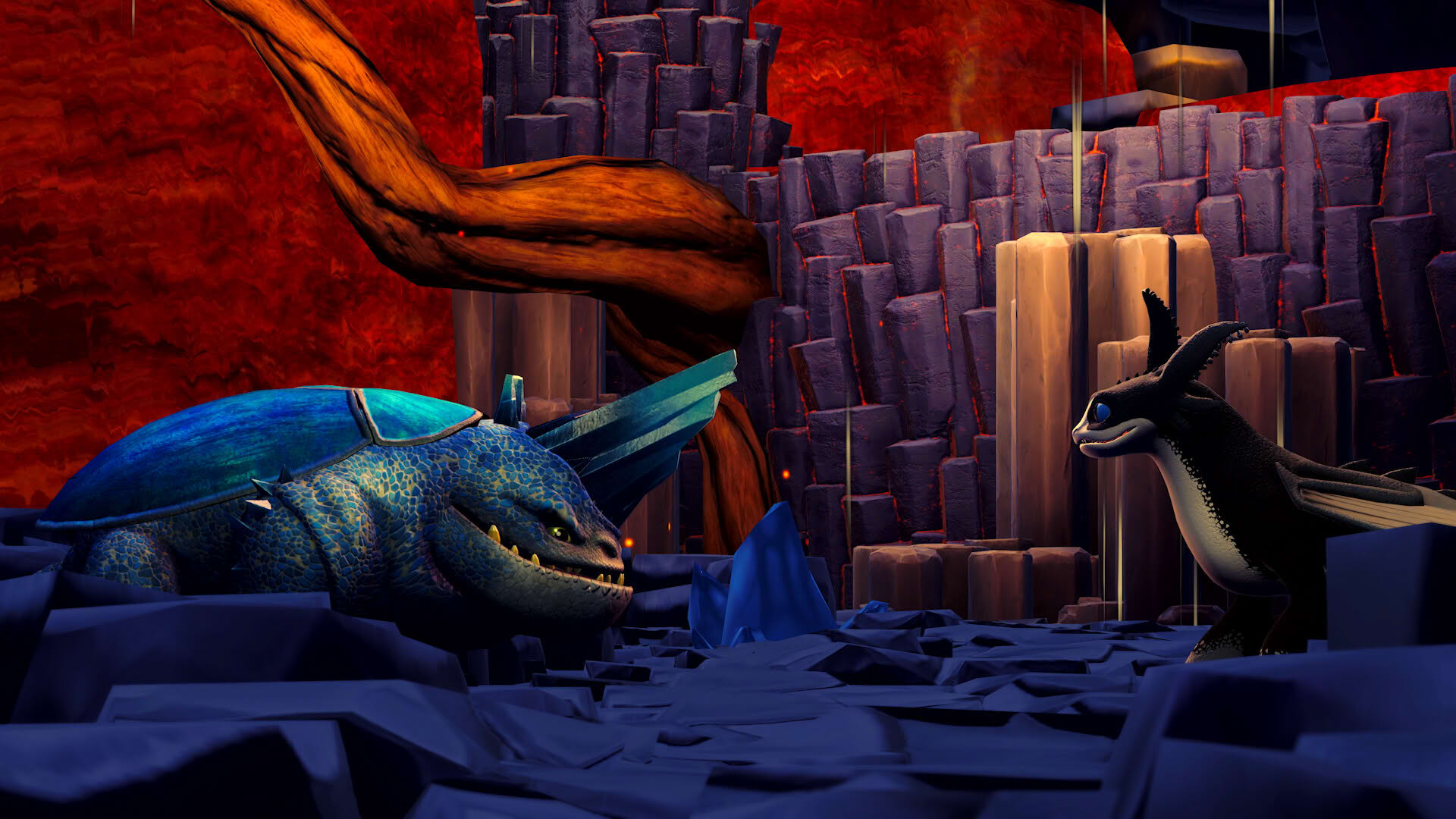 Screenshot for DreamWorks Dragons: Legends of the Nine Realms