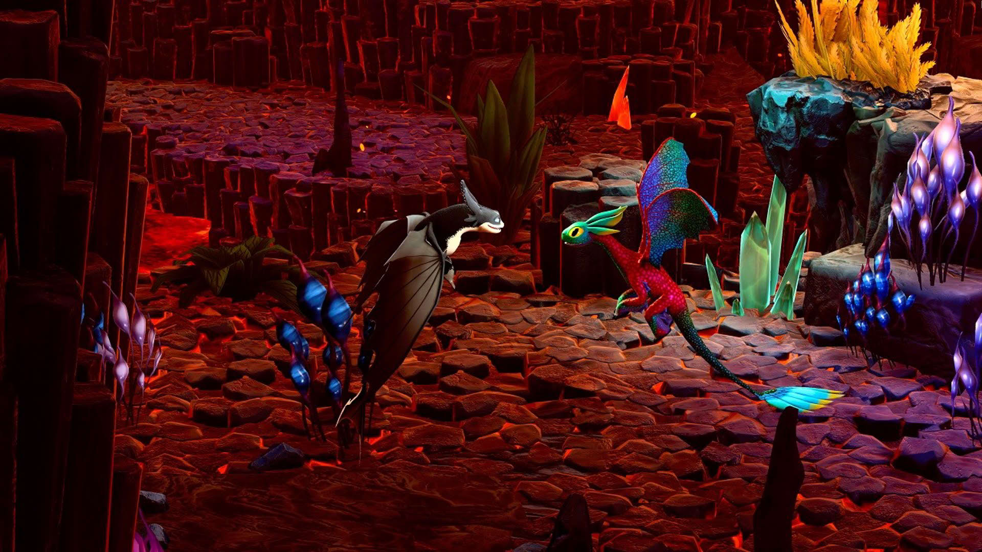 Screenshot for DreamWorks Dragons: Legends of the Nine Realms