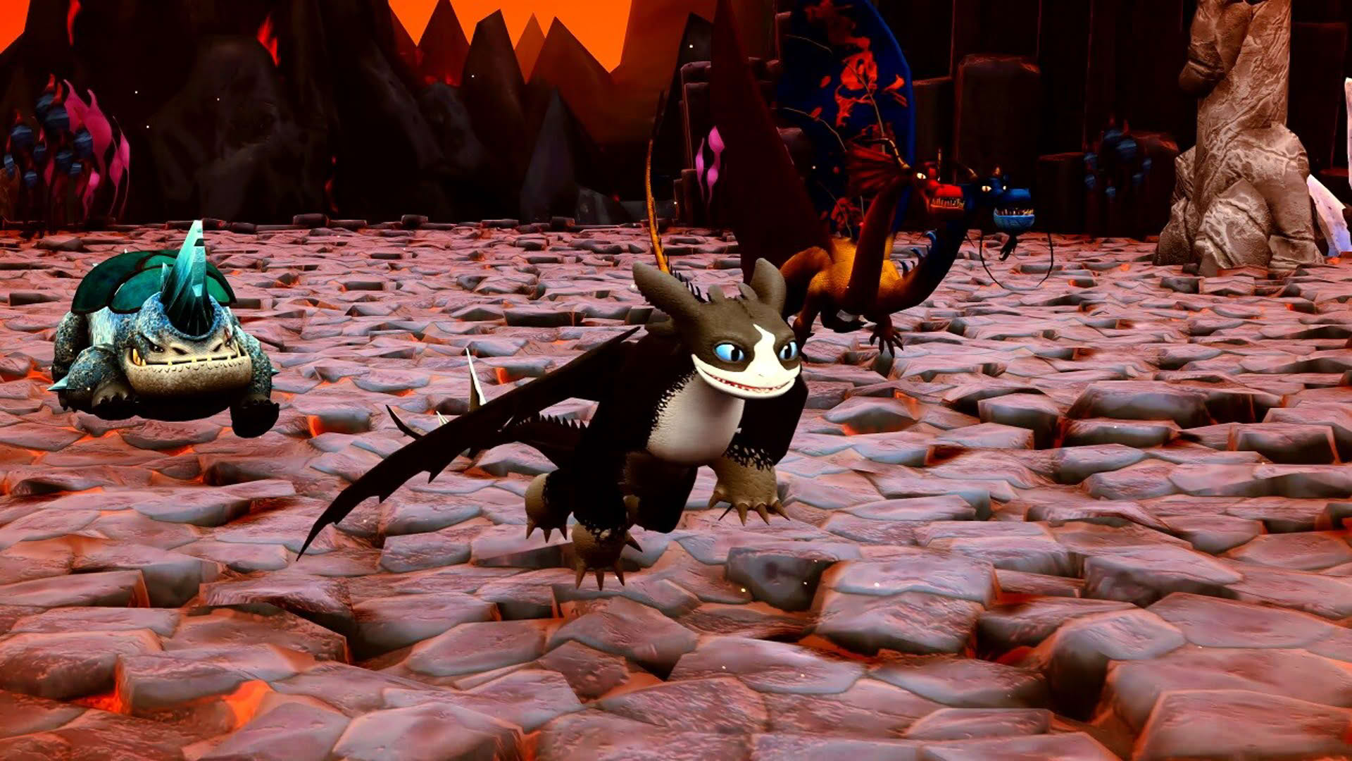 Screenshot for DreamWorks Dragons: Legends of the Nine Realms