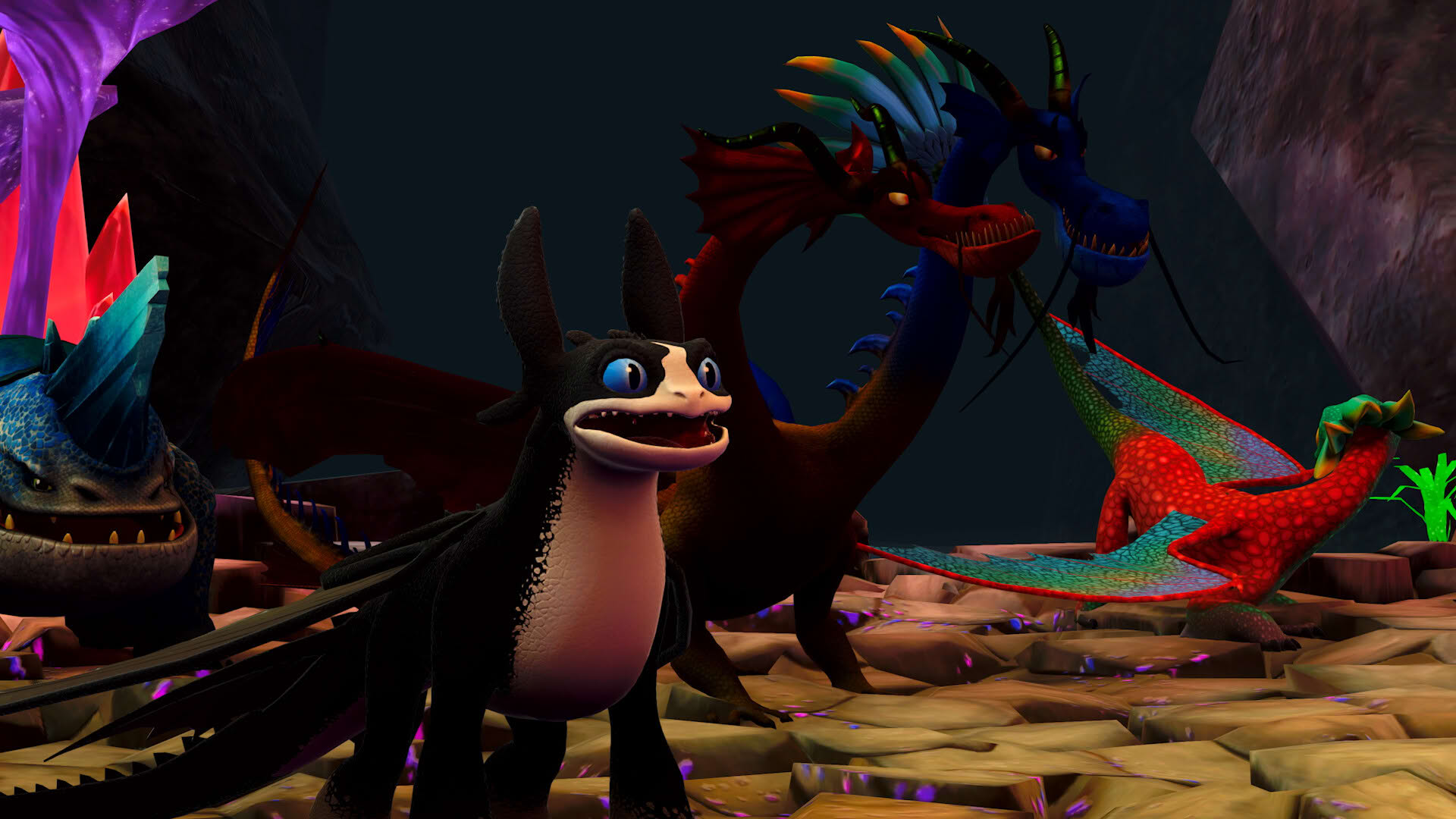 Screenshot for DreamWorks Dragons: Legends of the Nine Realms