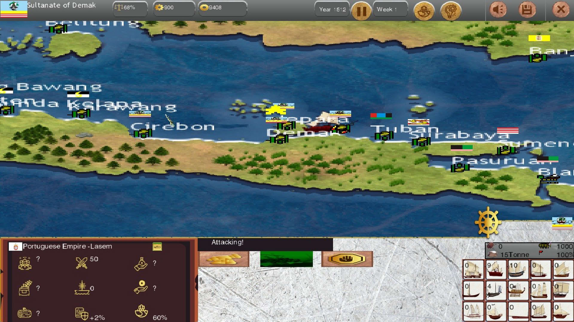 Screenshot for Perang Laut: Maritime Warfare