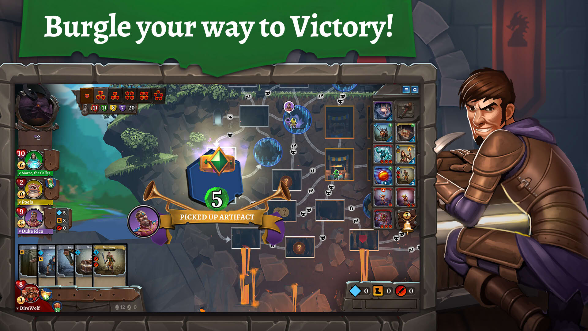 Screenshot for Clank!